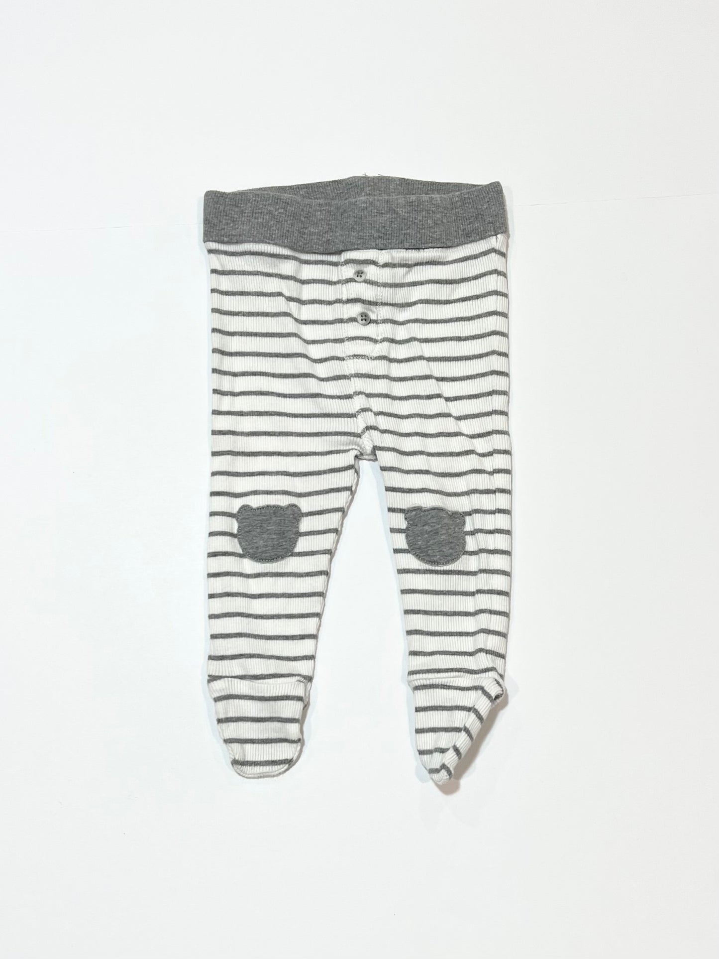 Ribbed footed pants - Size 00