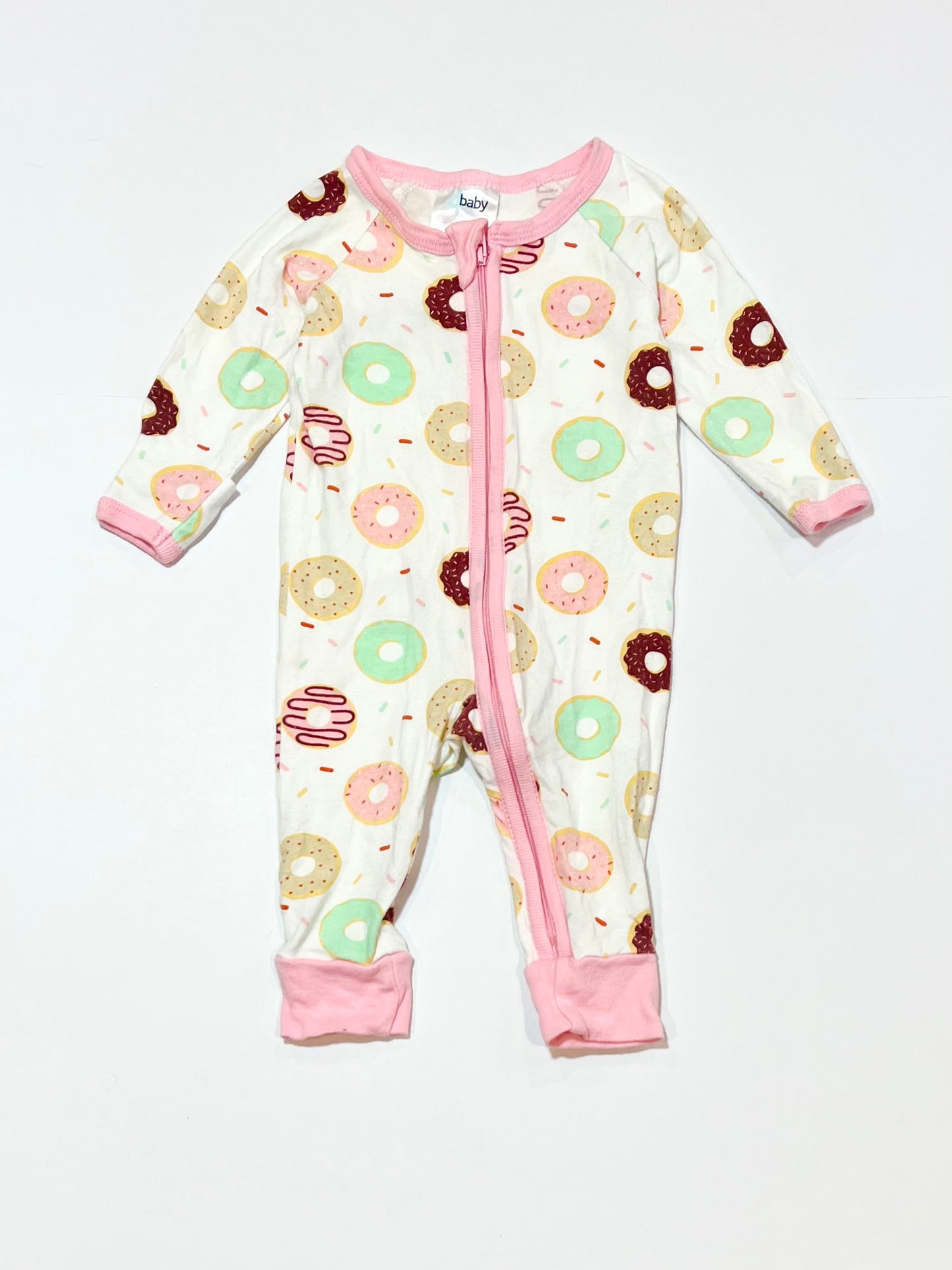 Donuts zip onesie - Size 000