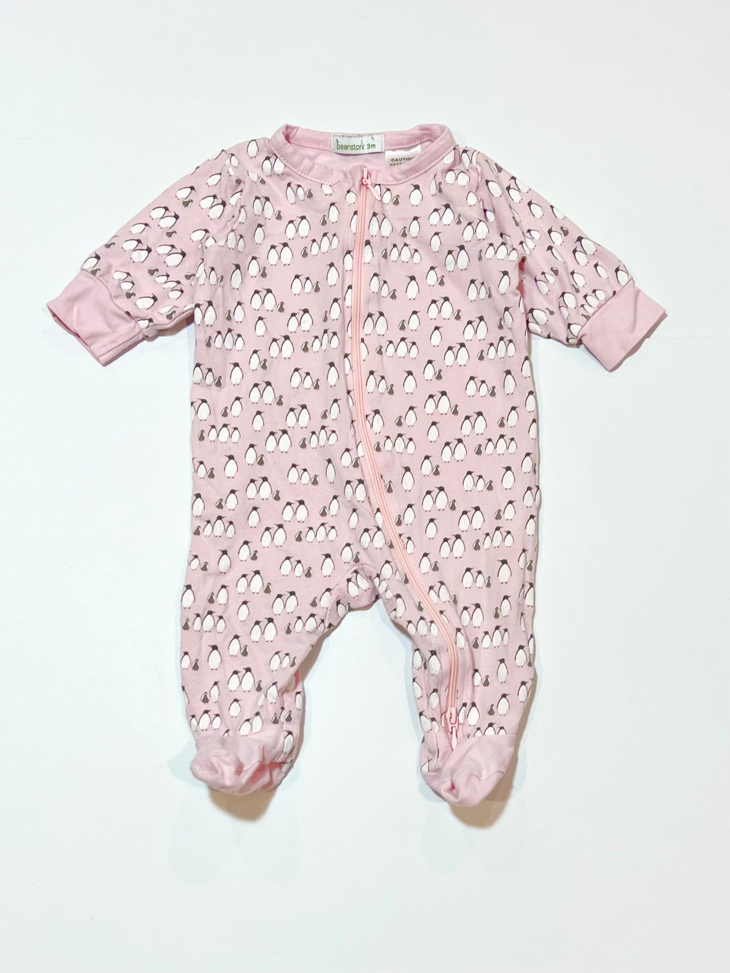 Penguins zip onesie - Size 000