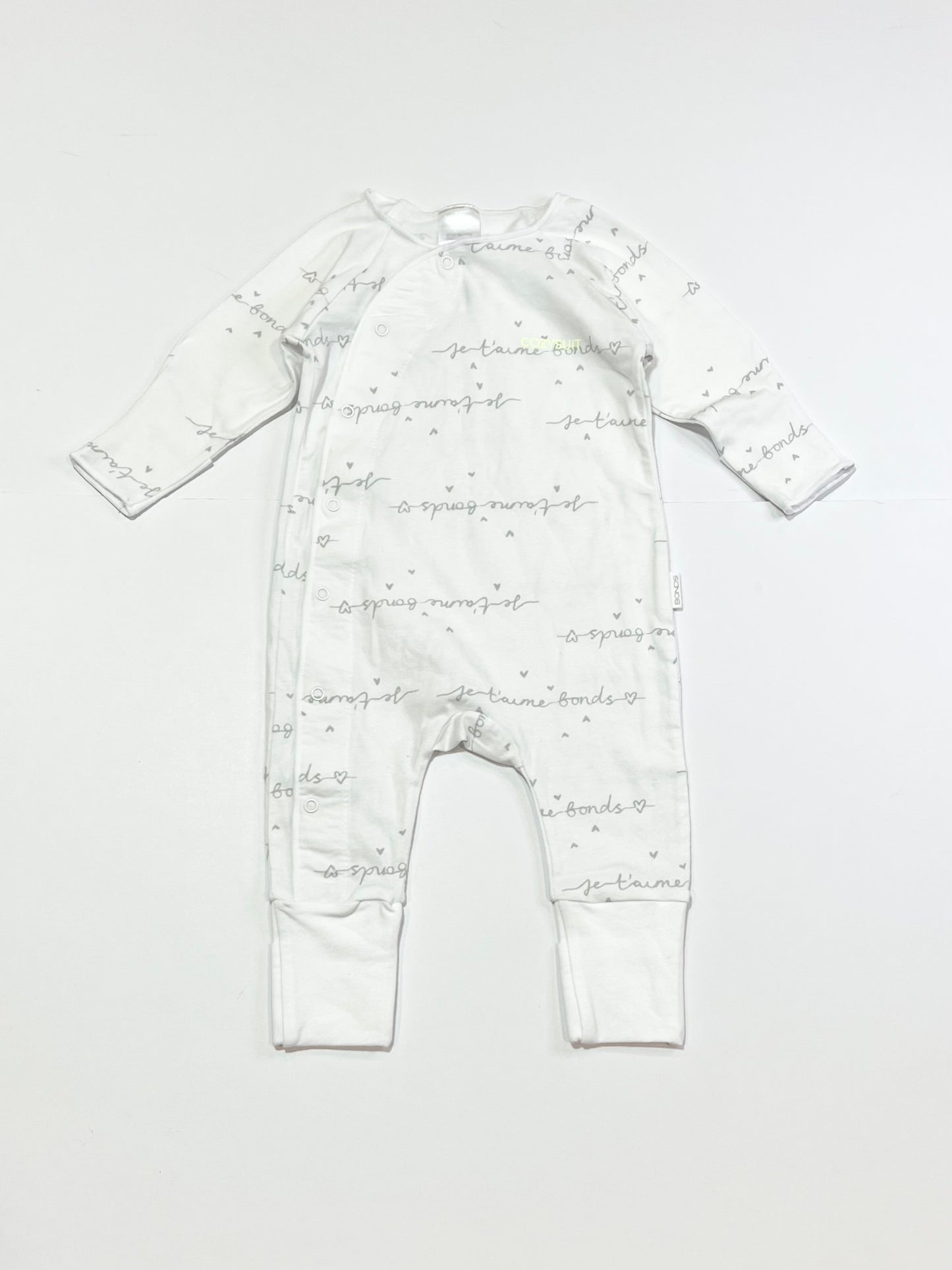 White Cosysuit - Size 000