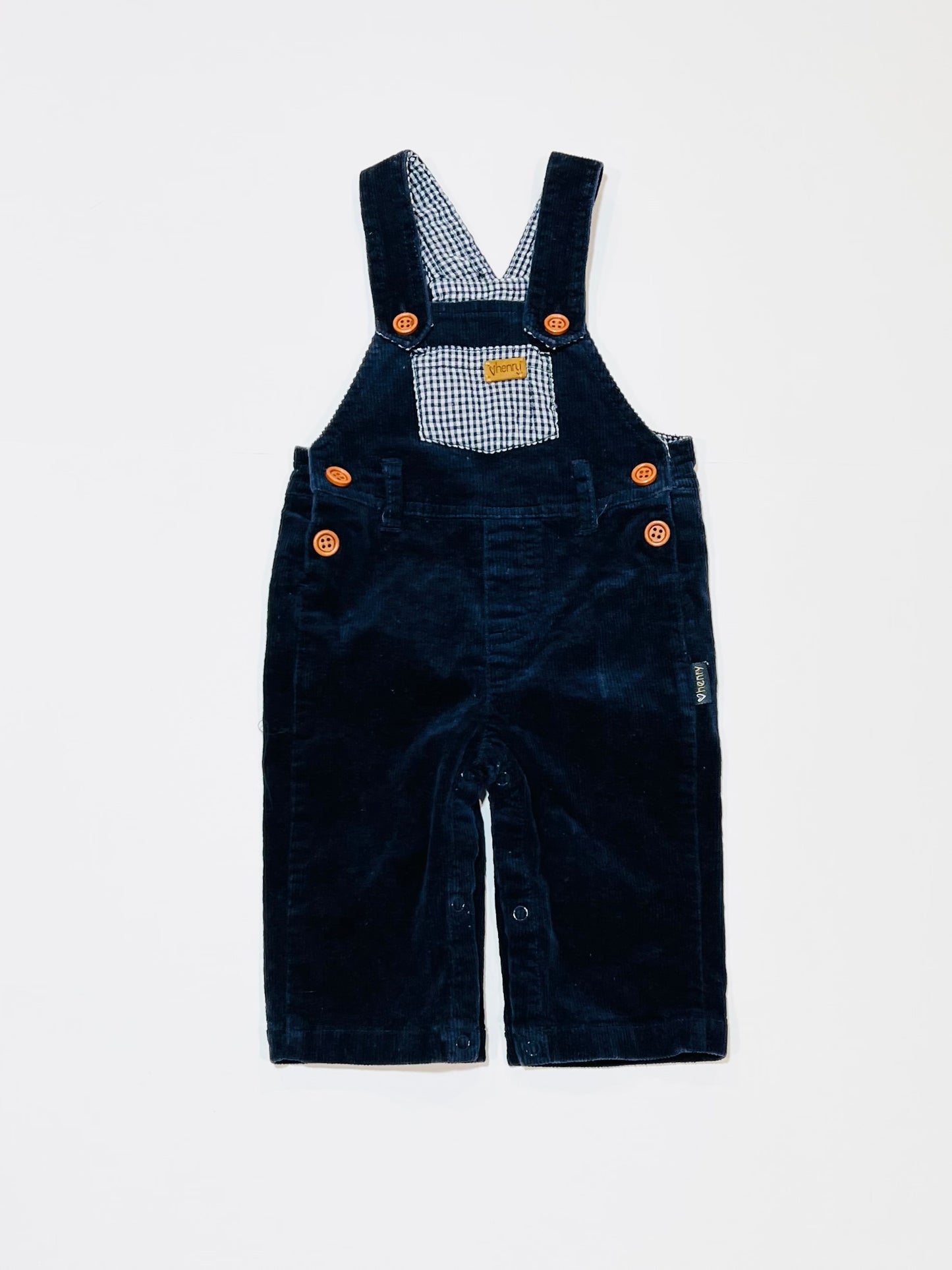 Navy corduroy overalls - Size 00