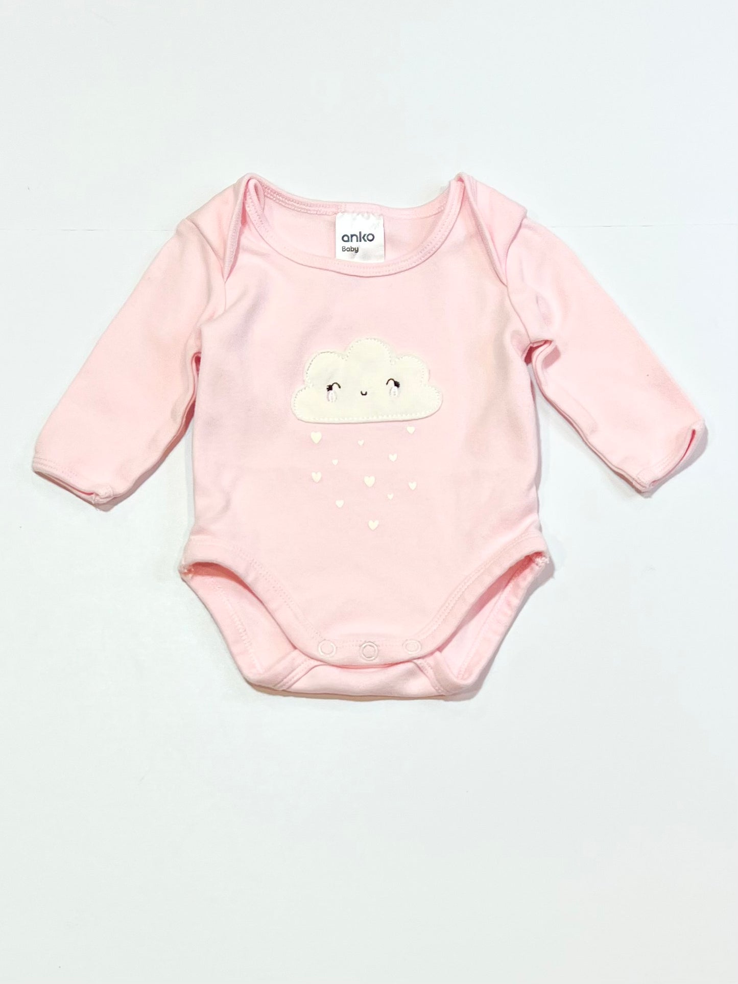 Pink cloud bodysuit - Size 0000