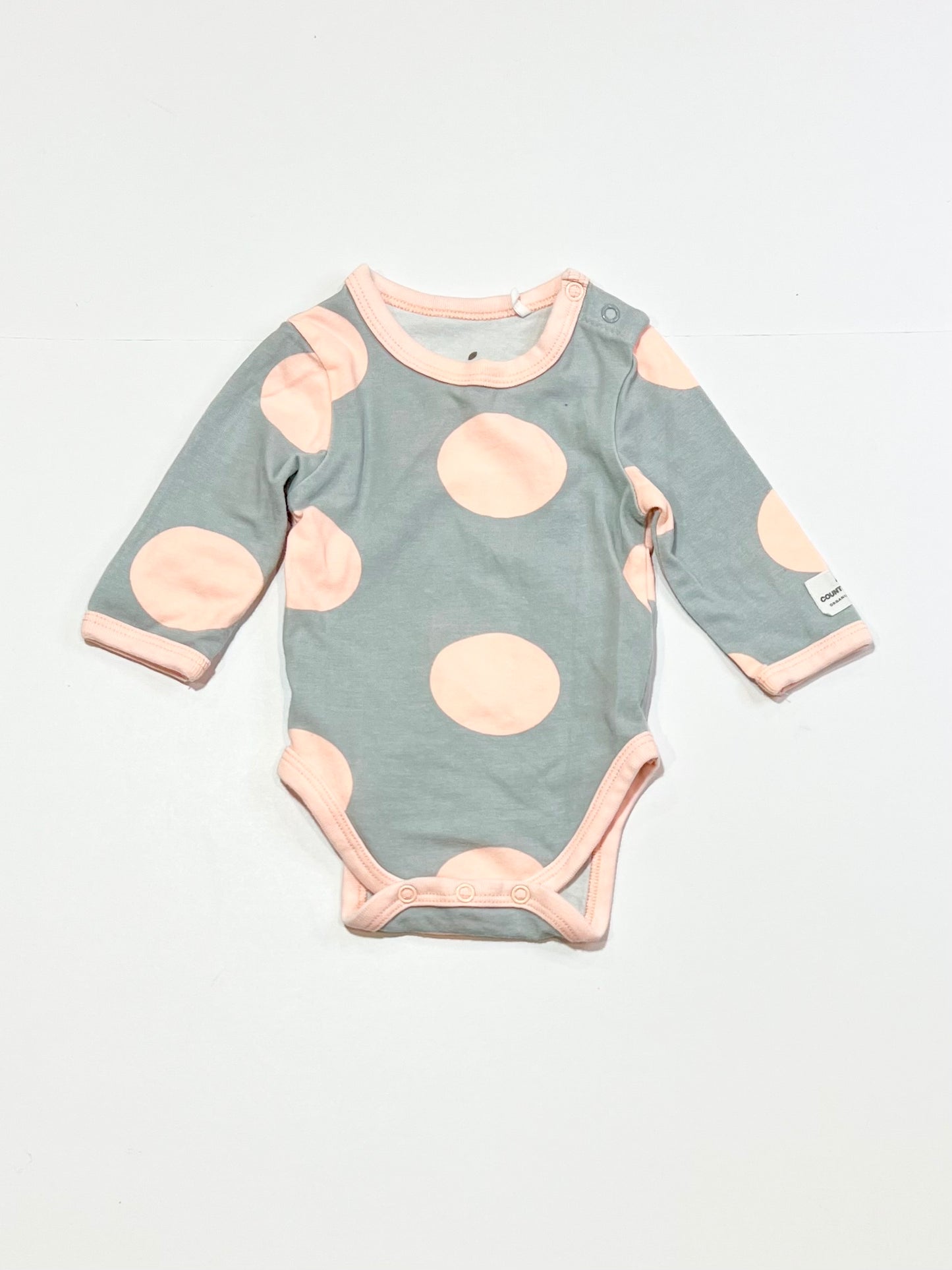 Grey spot bodysuit - Size 0000