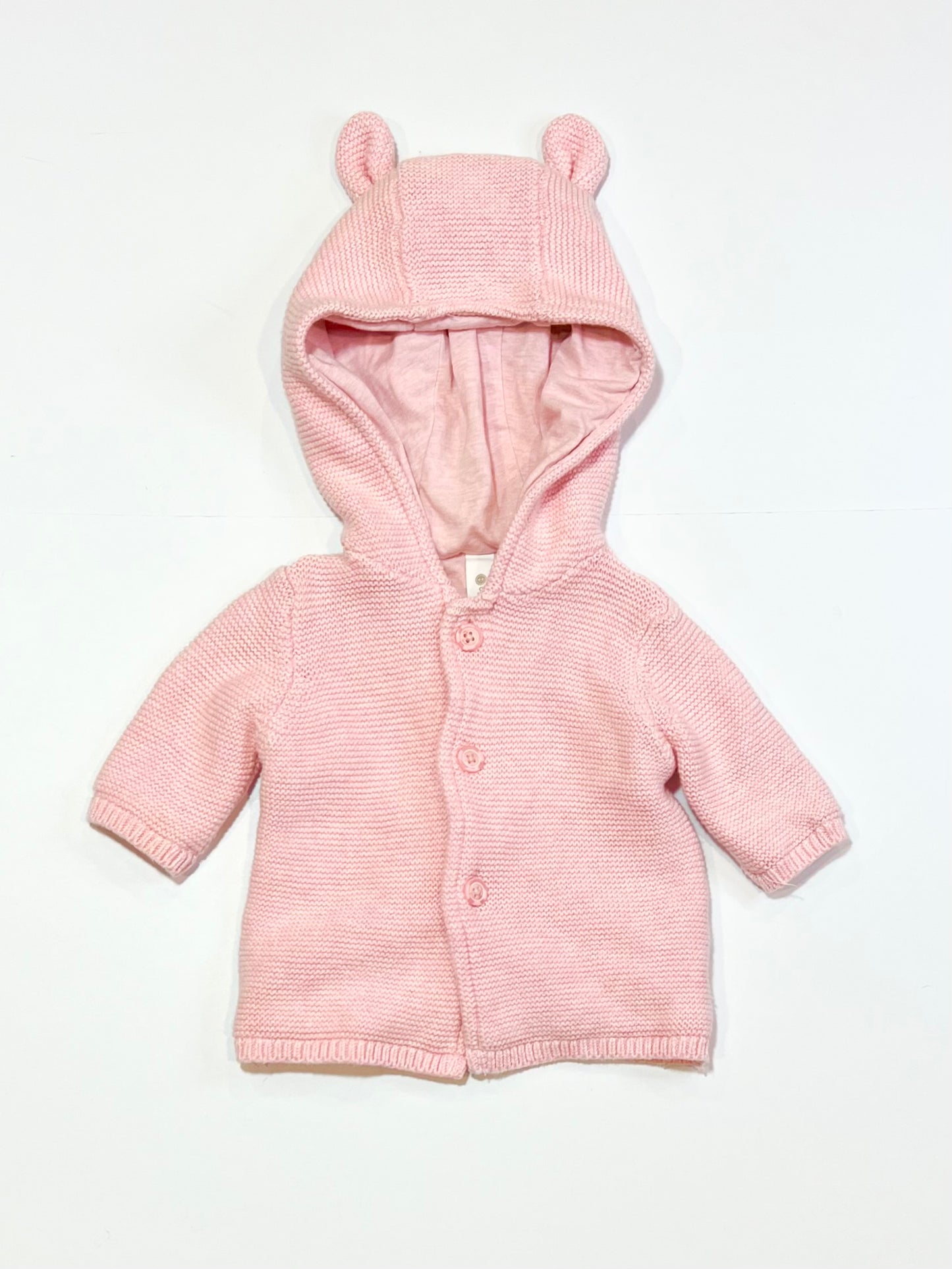 Pink knit jacket - Size 0000