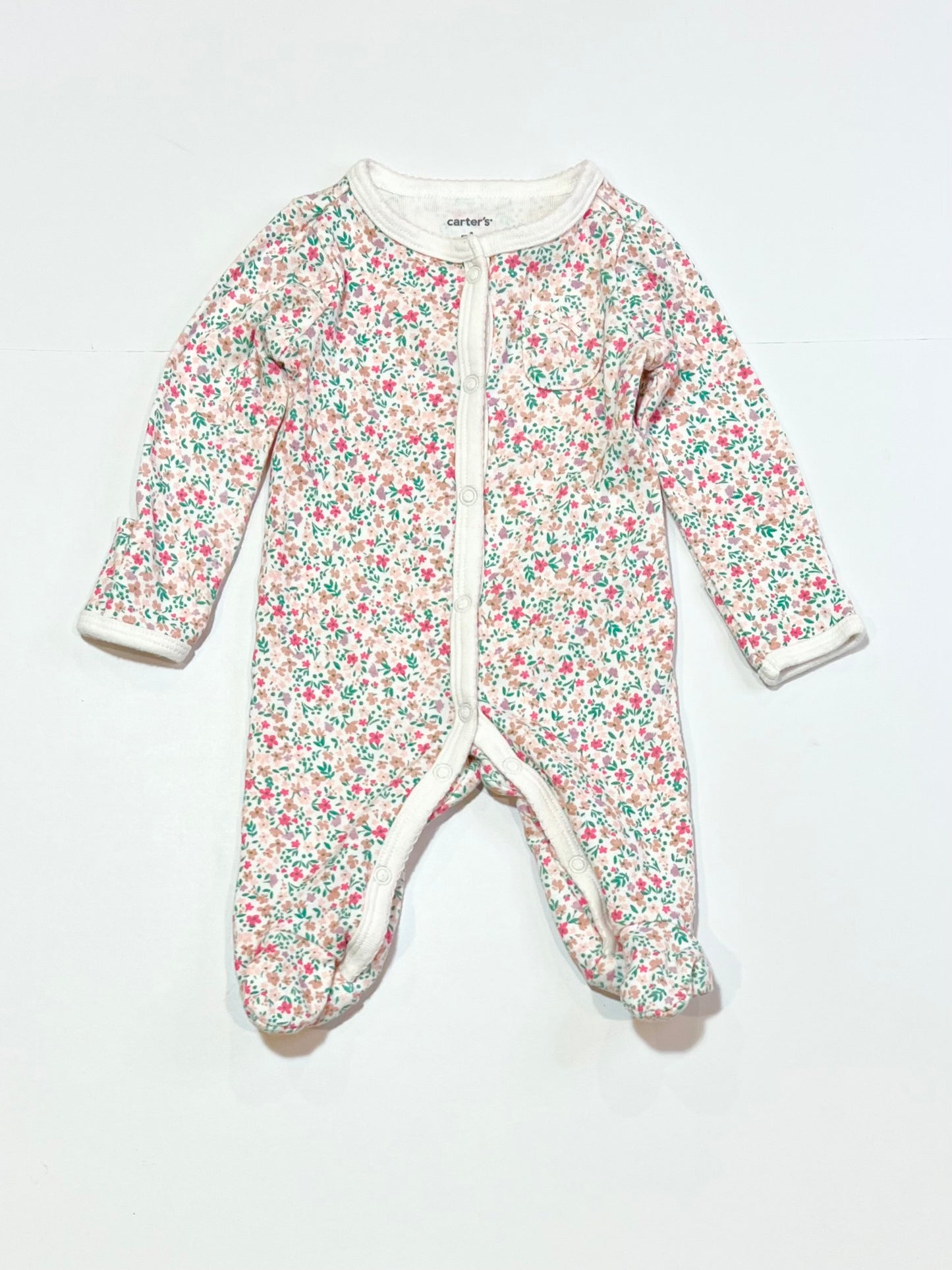 Floral onesie - Size 0000