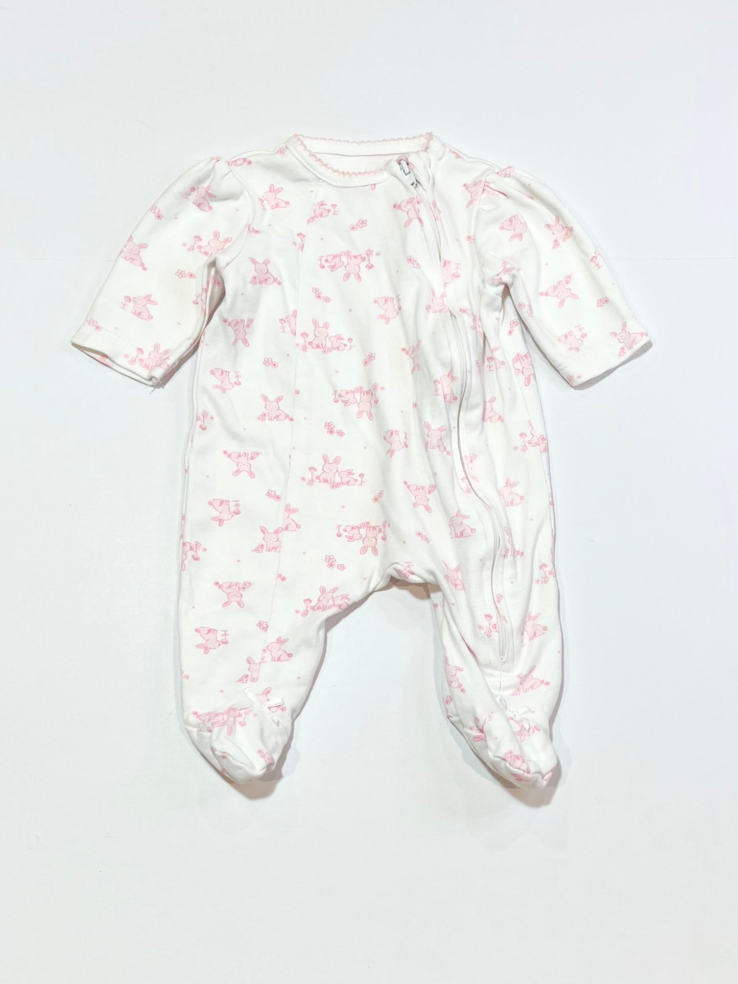 Bunny zip onesie - Size 0000