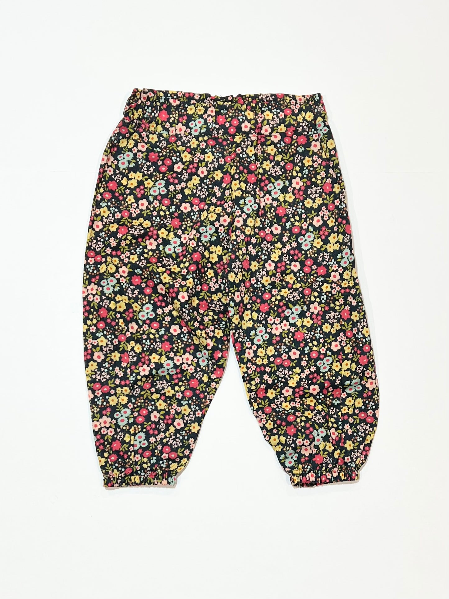 Floral cotton pants - Size 1