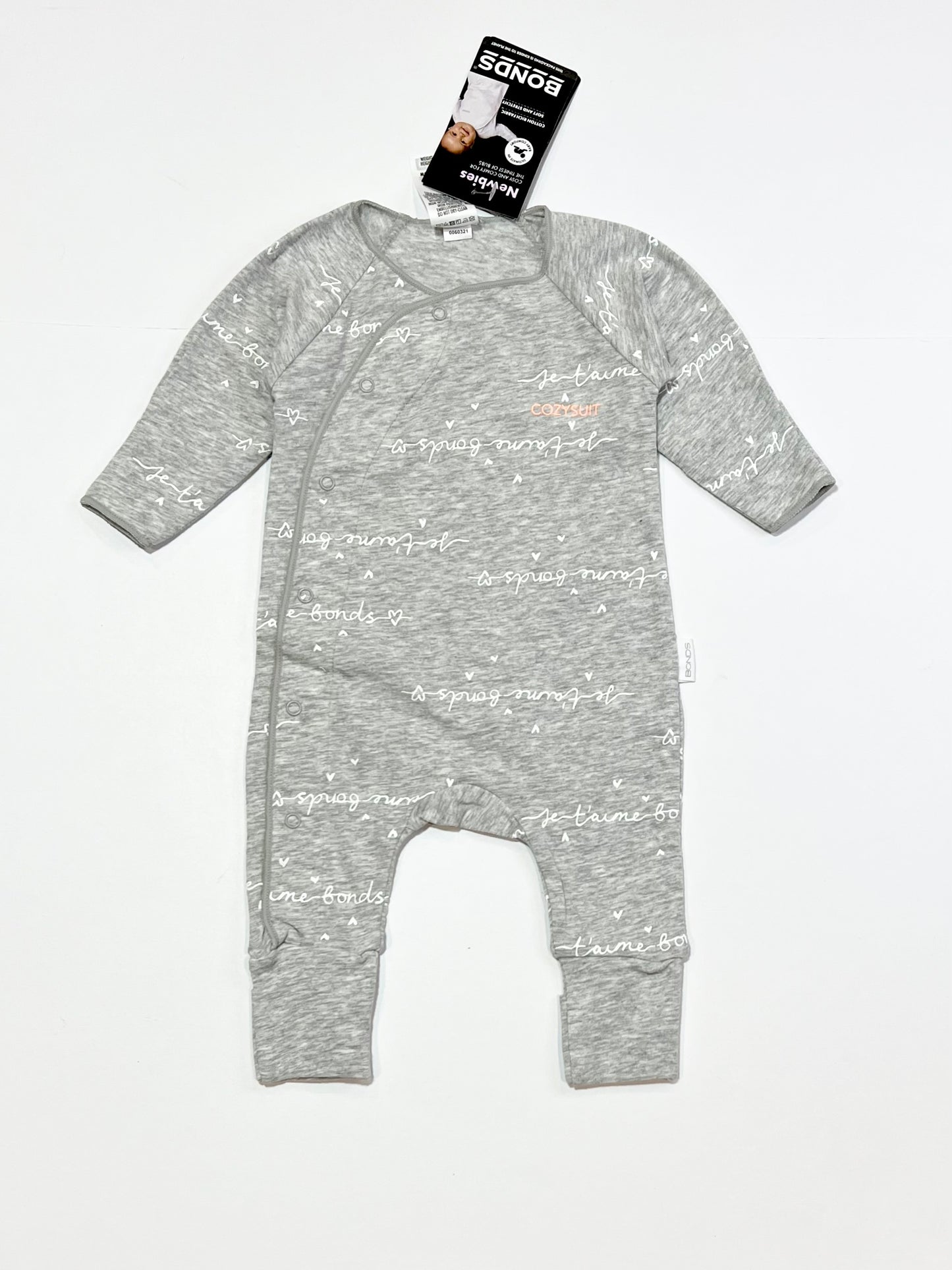 Grey Cosysuit brand new - Size 0000