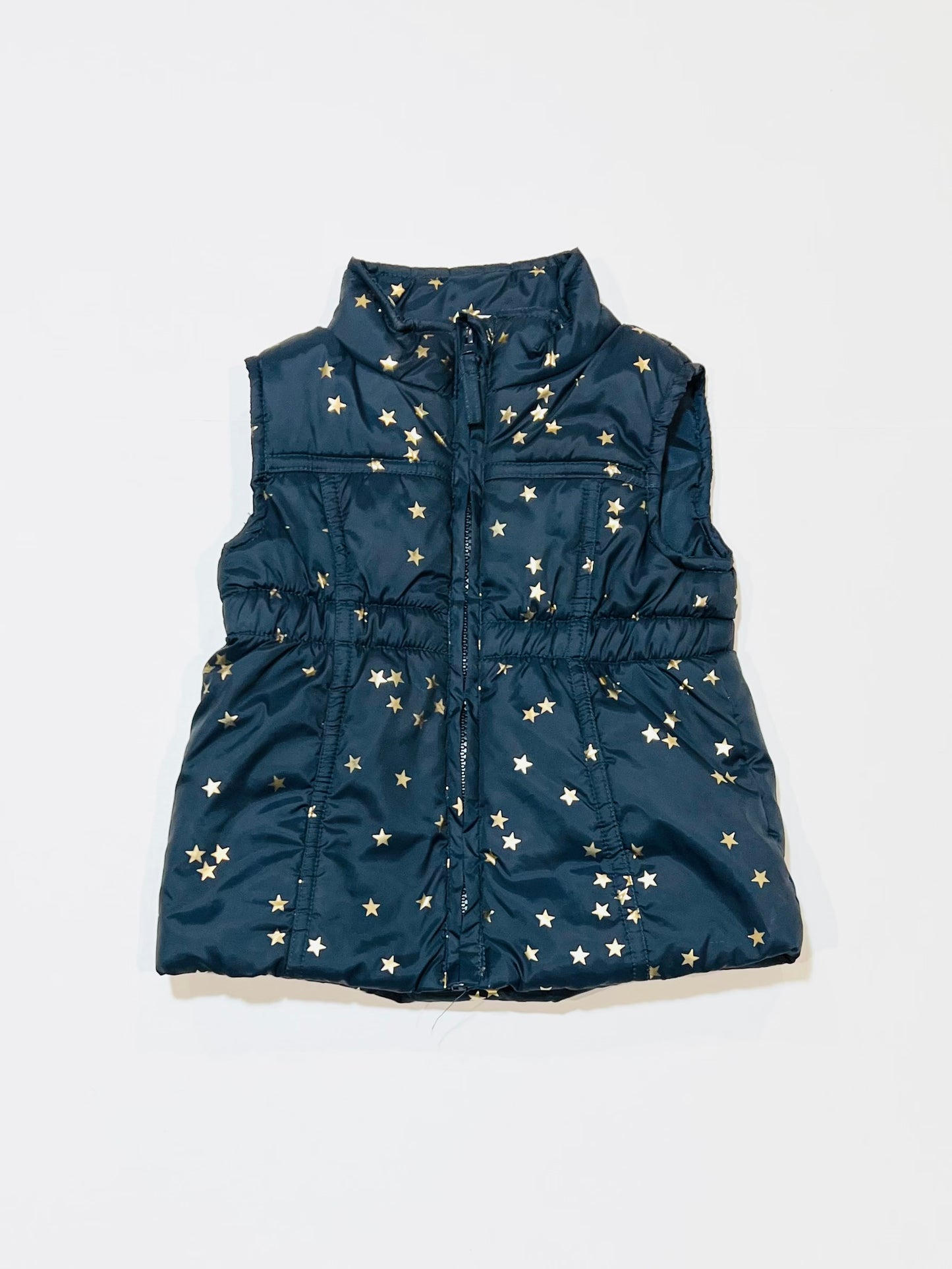 Navy stars puffer vest - Size 1