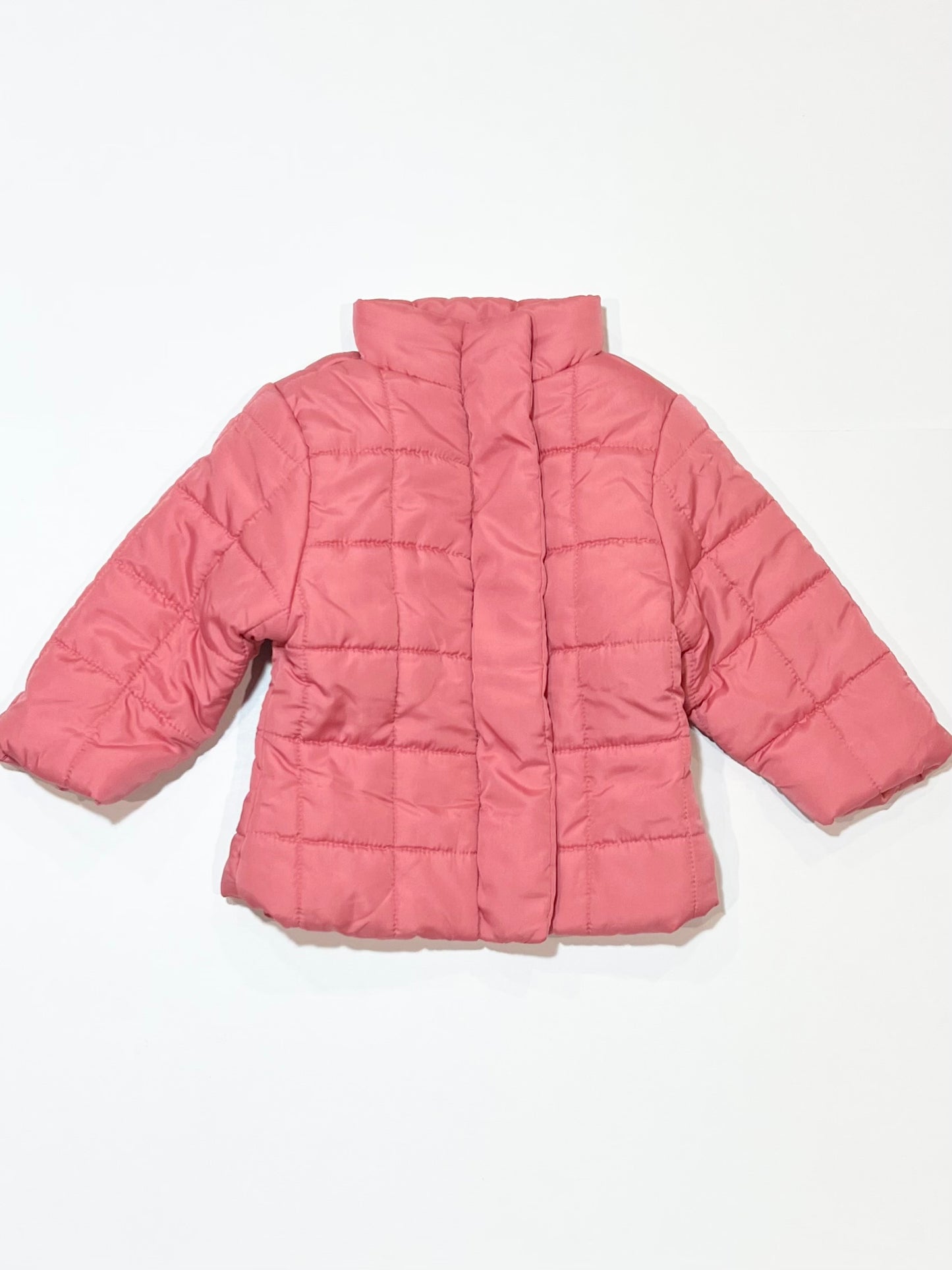 Pink puffer jacket - Size 1