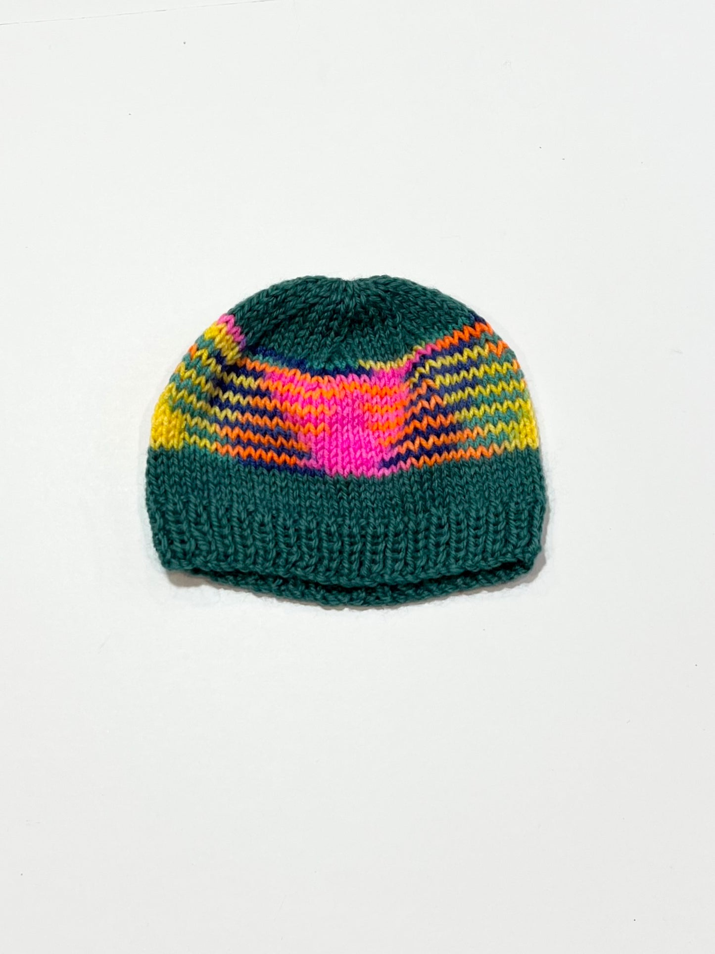 Knitted beanie - Size 6-12 months