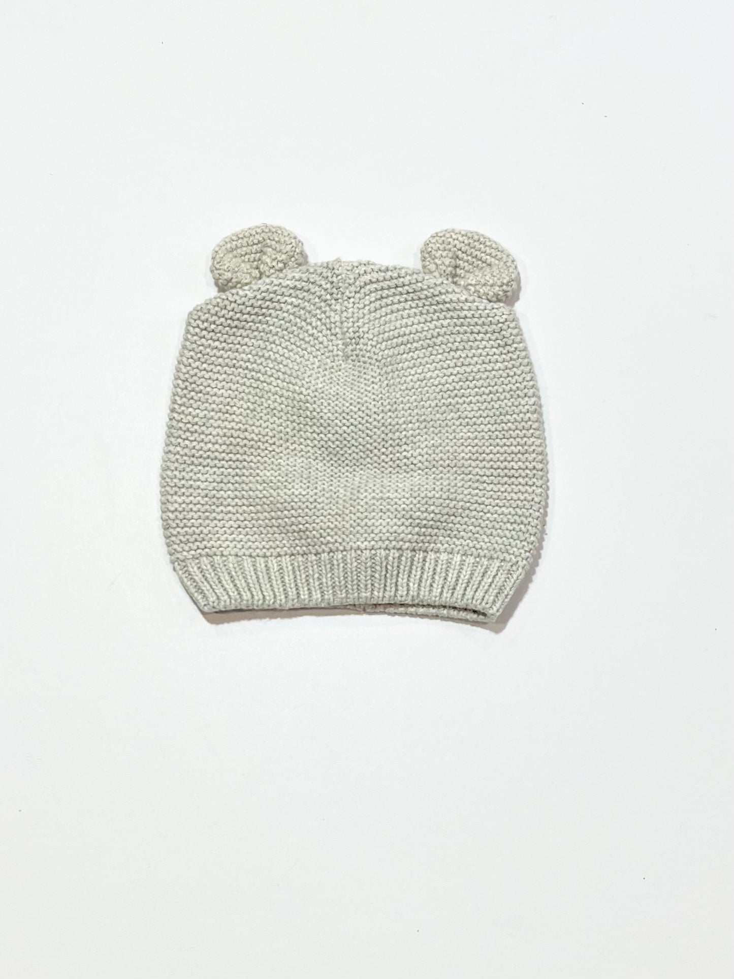 Grey ears beanie - Size 3-12 months