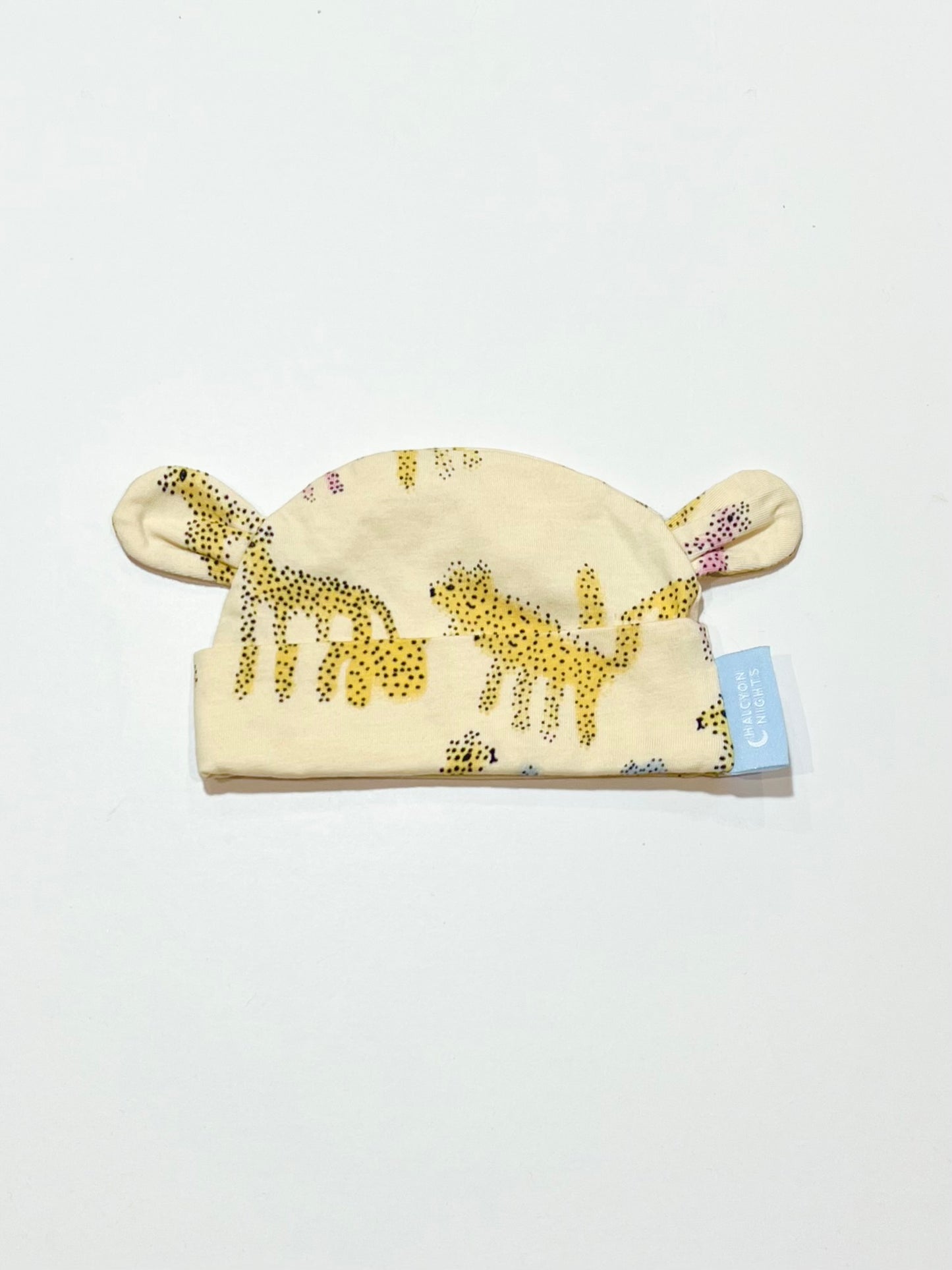 Cheetahs beanie - Size 0-3 months