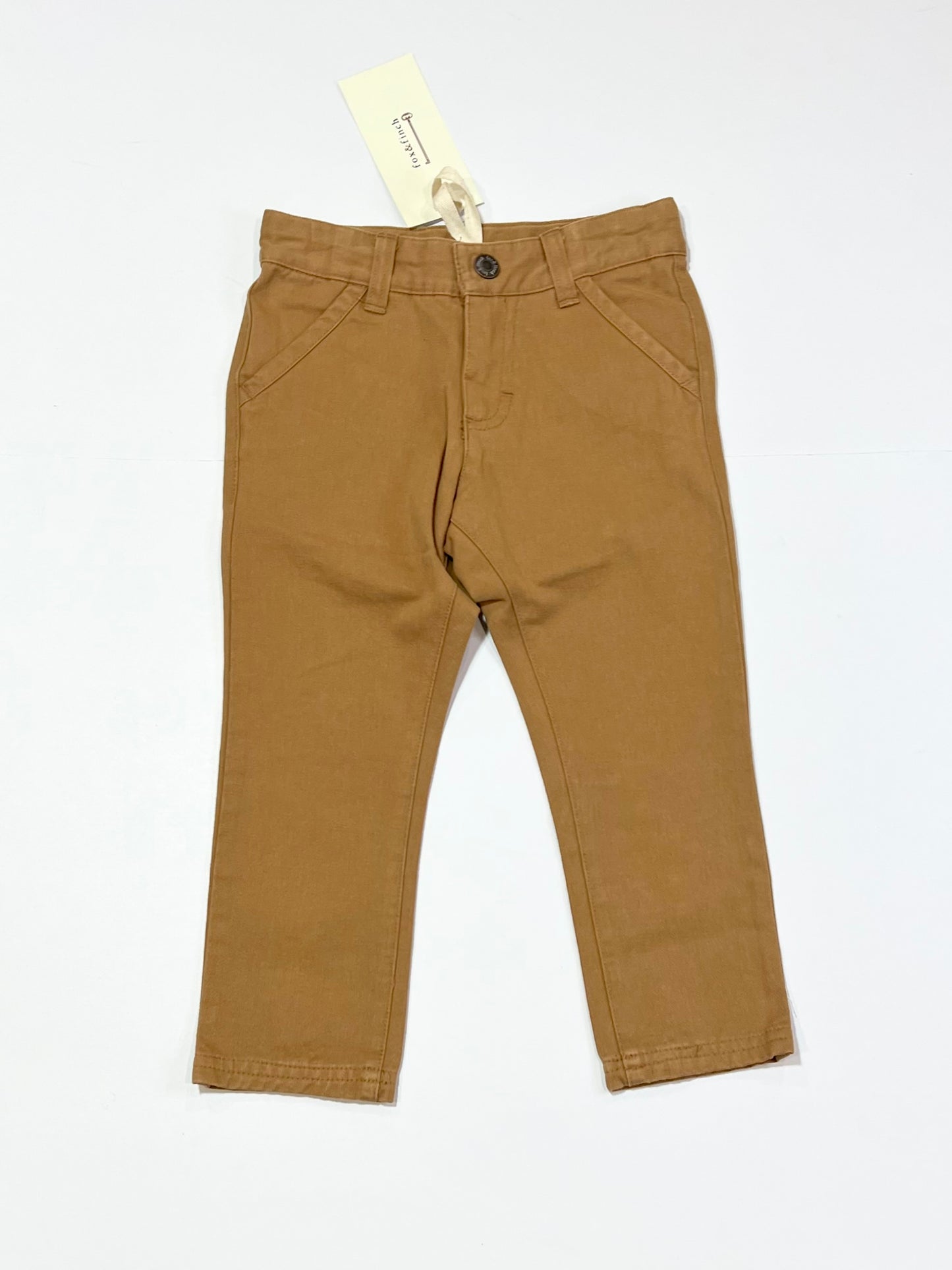 Brown pants brand new - Size 2