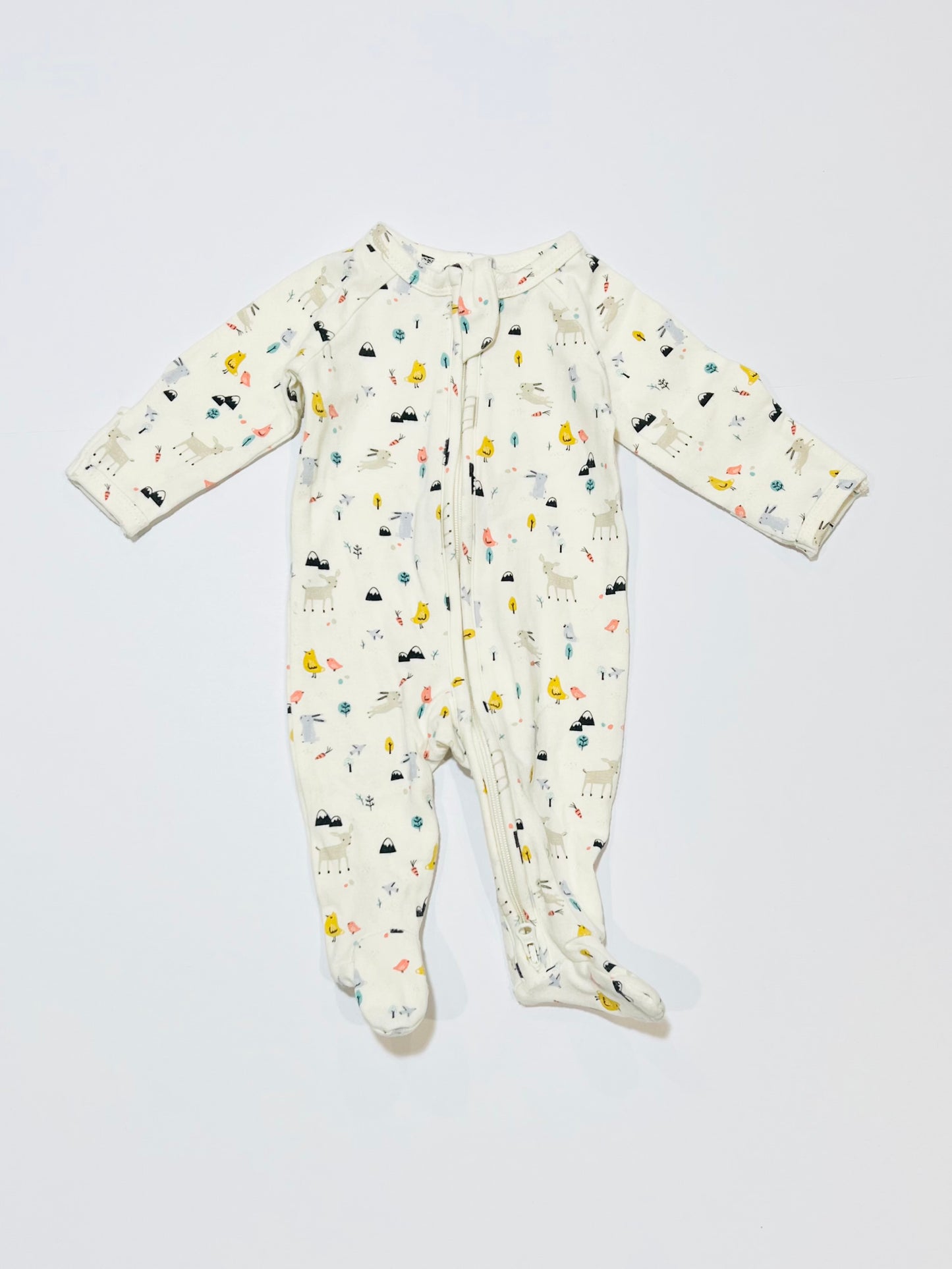 Woodlands zip onesie - Size 00000