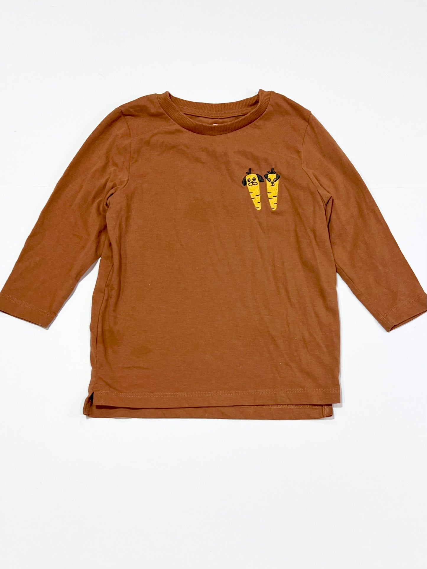 Brown carrots top - Size 2