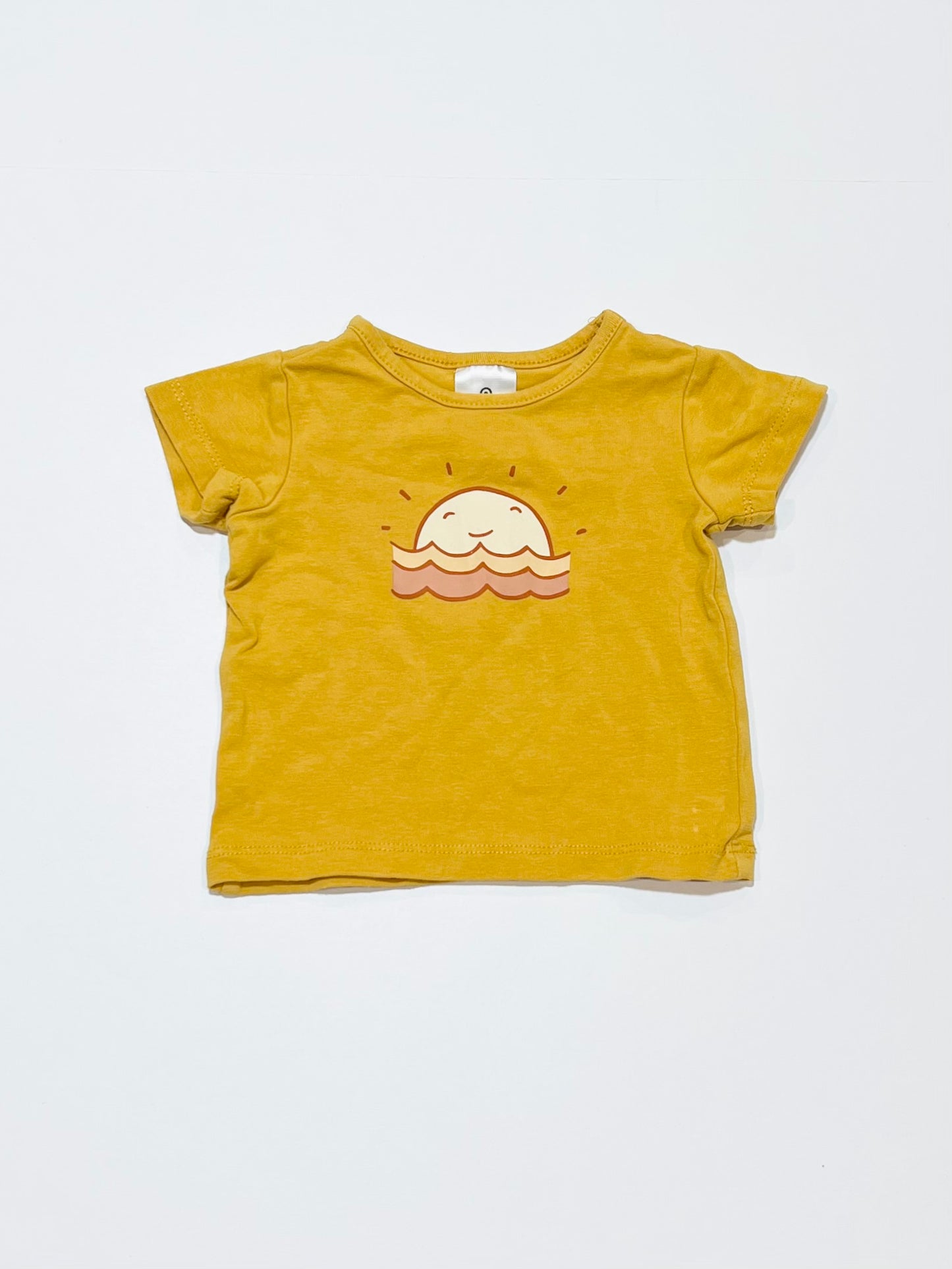 Mustard sun tee - Size 0000