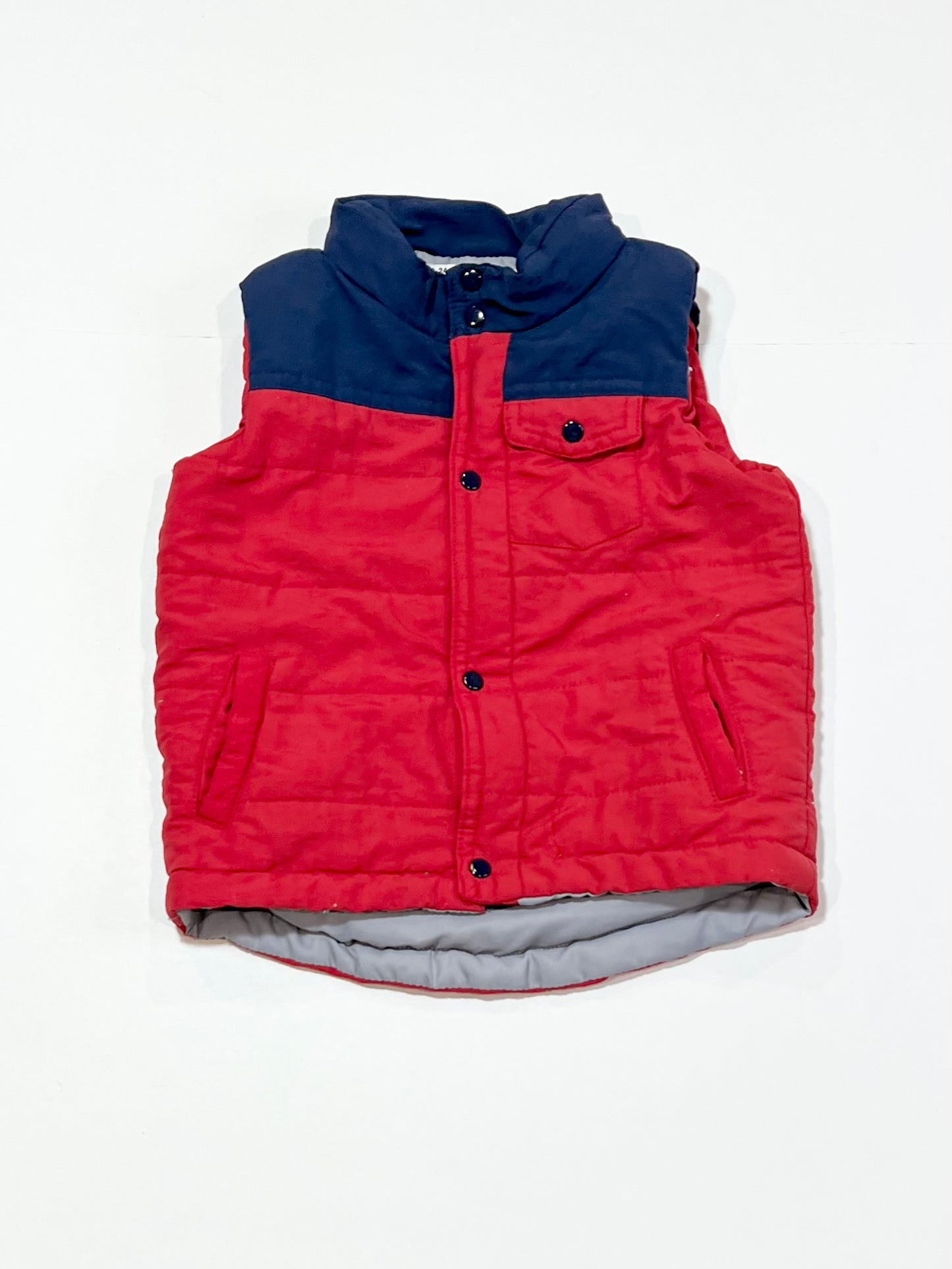 Spliced puffer vest - Size 2