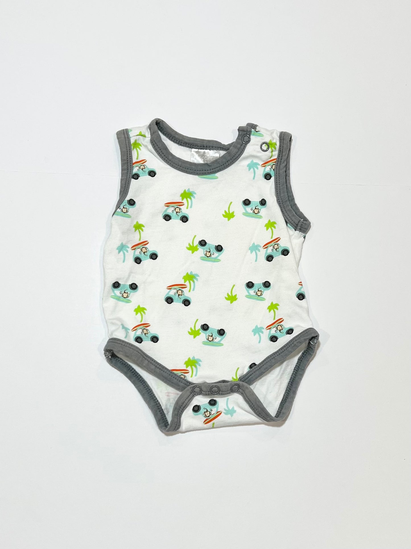 Surfin moneky bodysuit - Size 0000