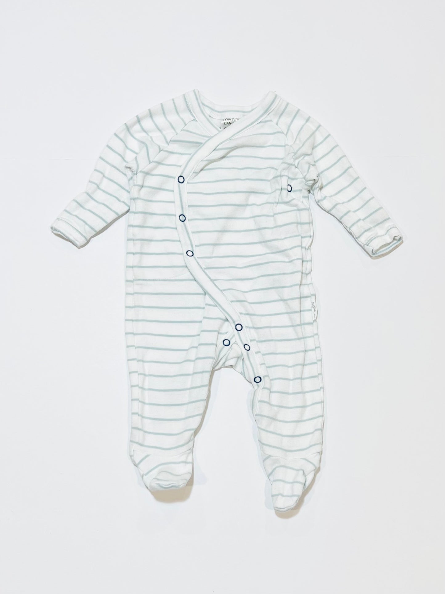 Blue striped onesie - Size 0000