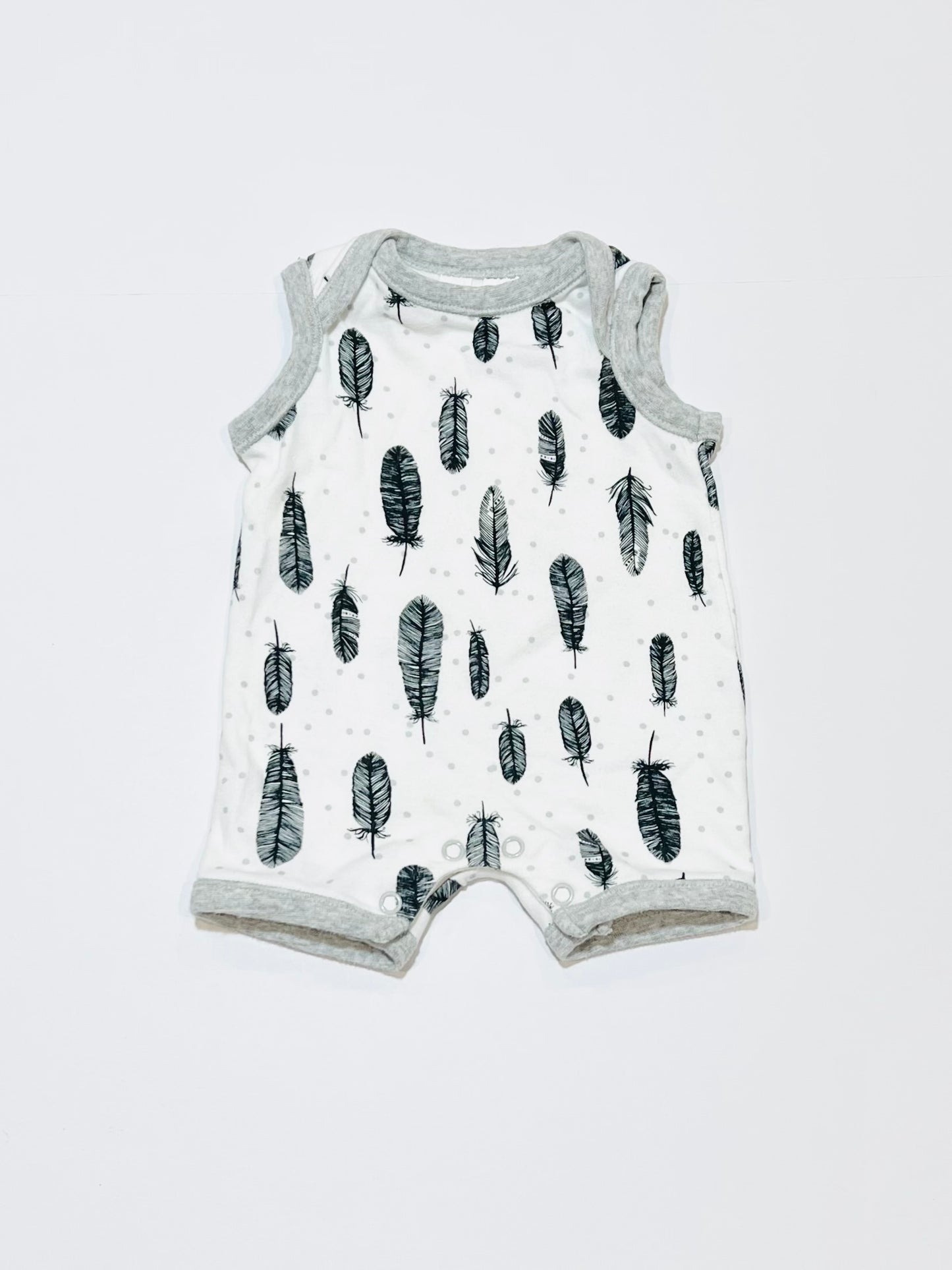 Feather romper - Size 0000
