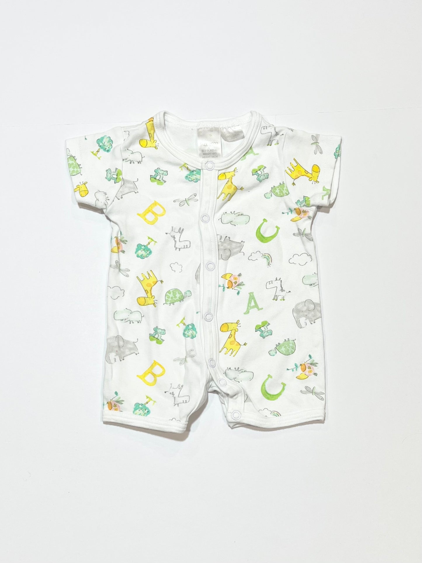 Animals romper - Size 0000