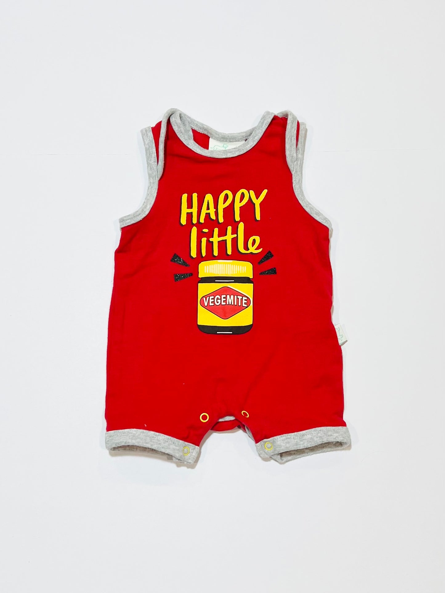 Vegemite romper - Size 0000