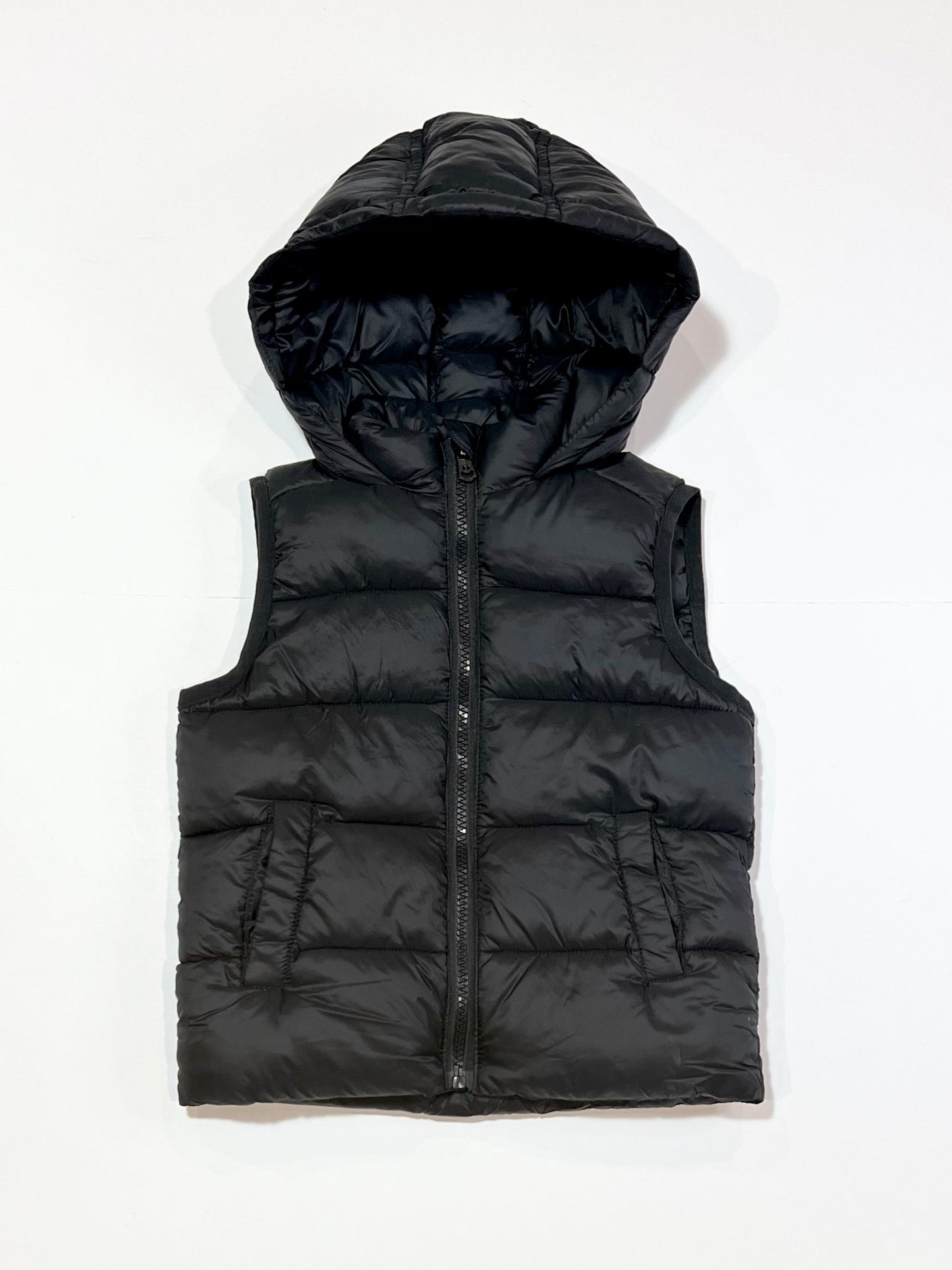 Black puffer vest brand new - Size 1-2