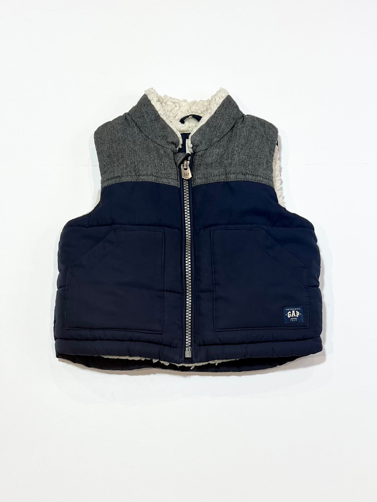 Spliced puffer vest - Size 1