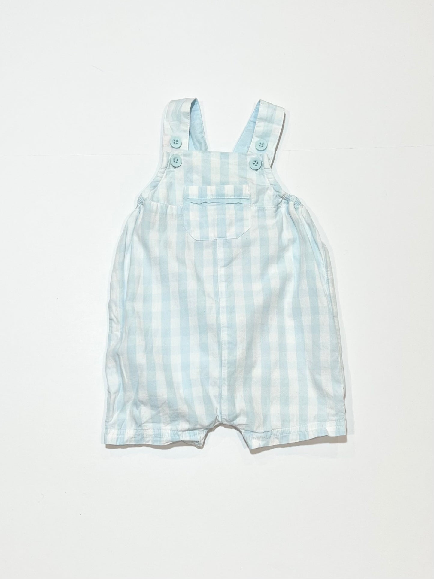 Gingham overalls - Size 0000