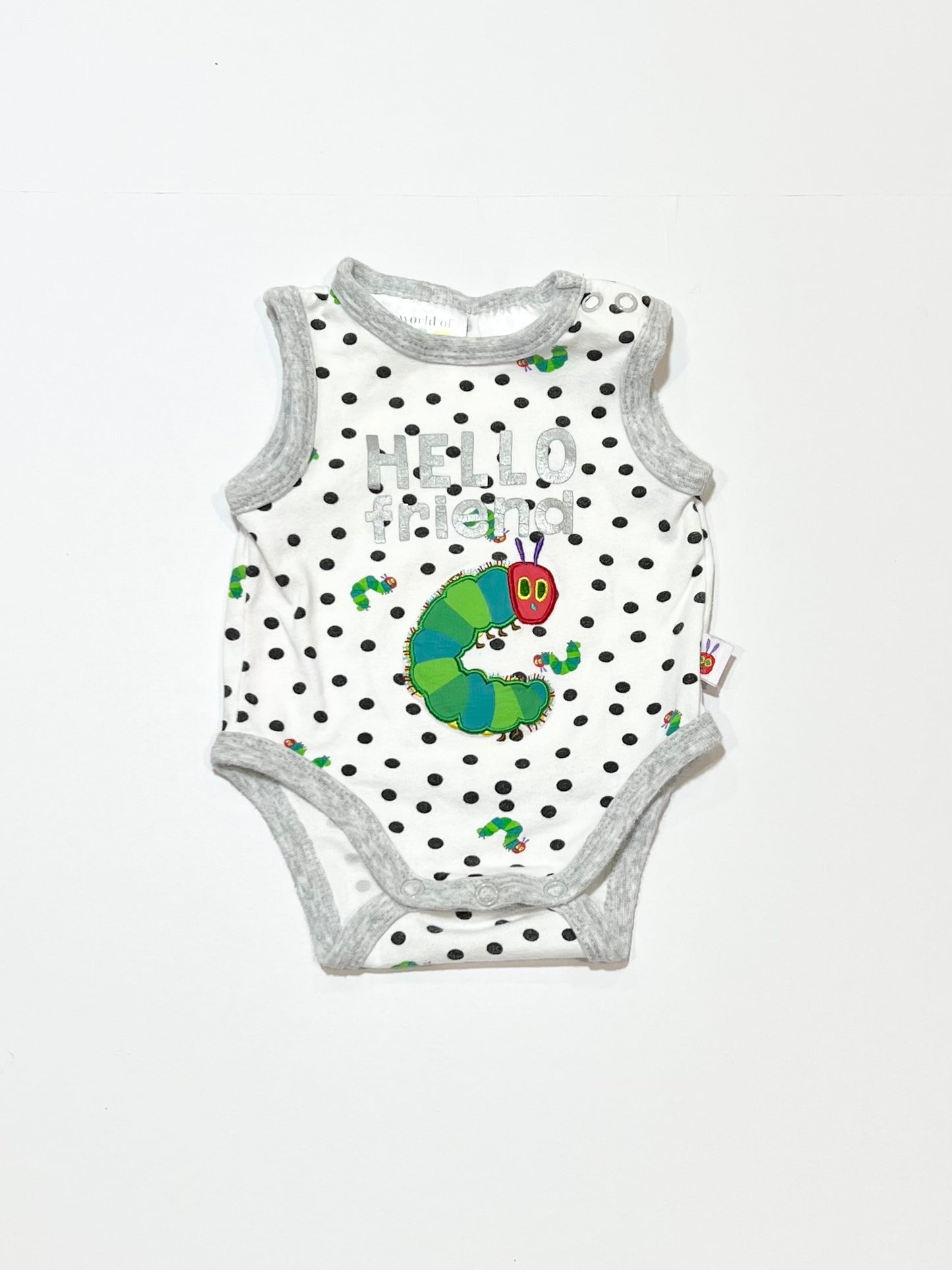 Hungry caterpillar bodysuit - Size 0000