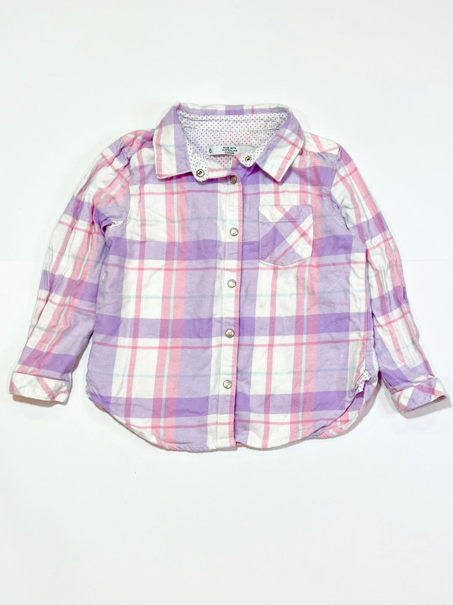 Flannelette shirt - Size 4