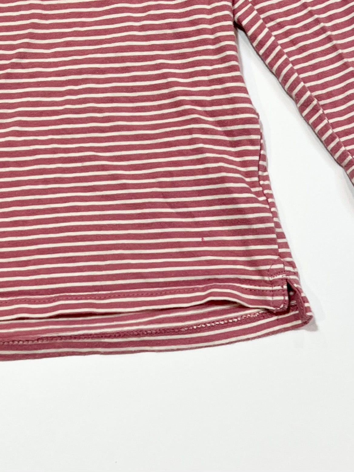 Striped embroidered top - Size 4