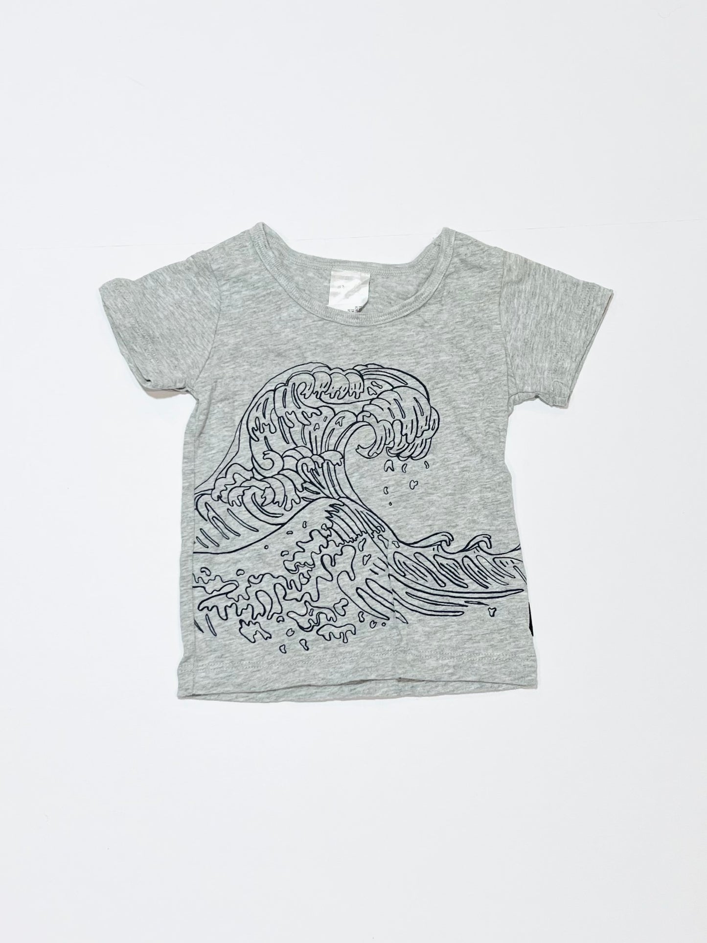 Grey wave tee - Size 000