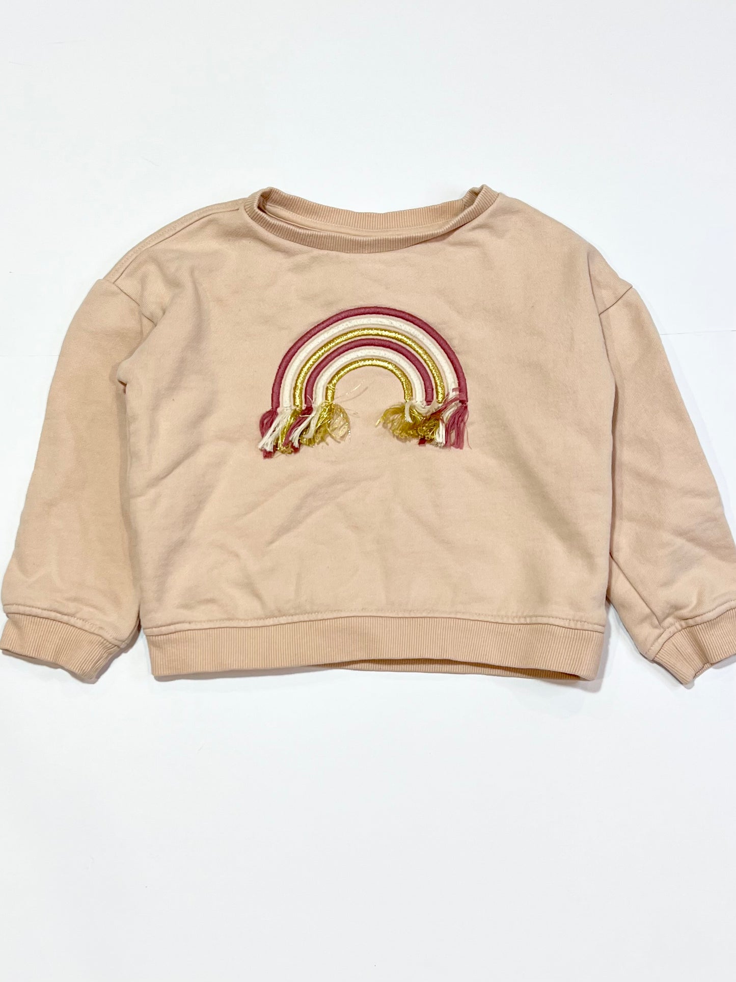 Rainbow sweater - Size 4