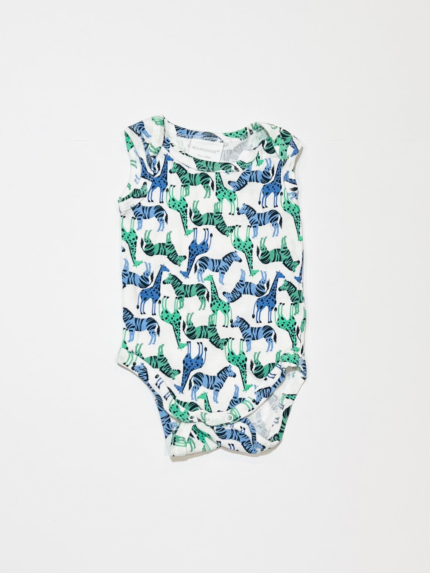 Zebras bodysuit - Size 000