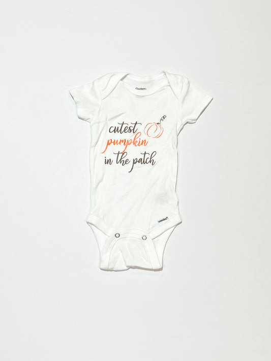 Cutest pumpkin bodysuit - Size 000