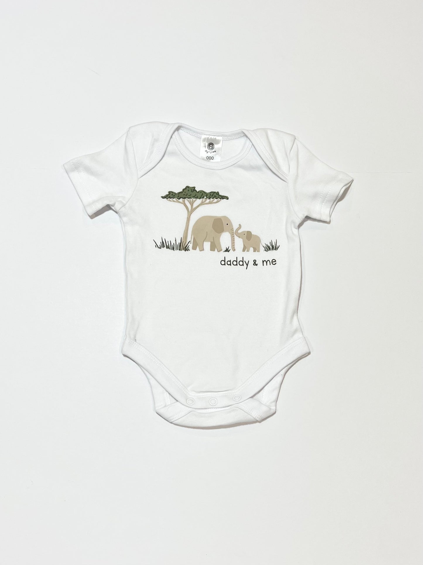 Daddy & me bodysuit - Size 000