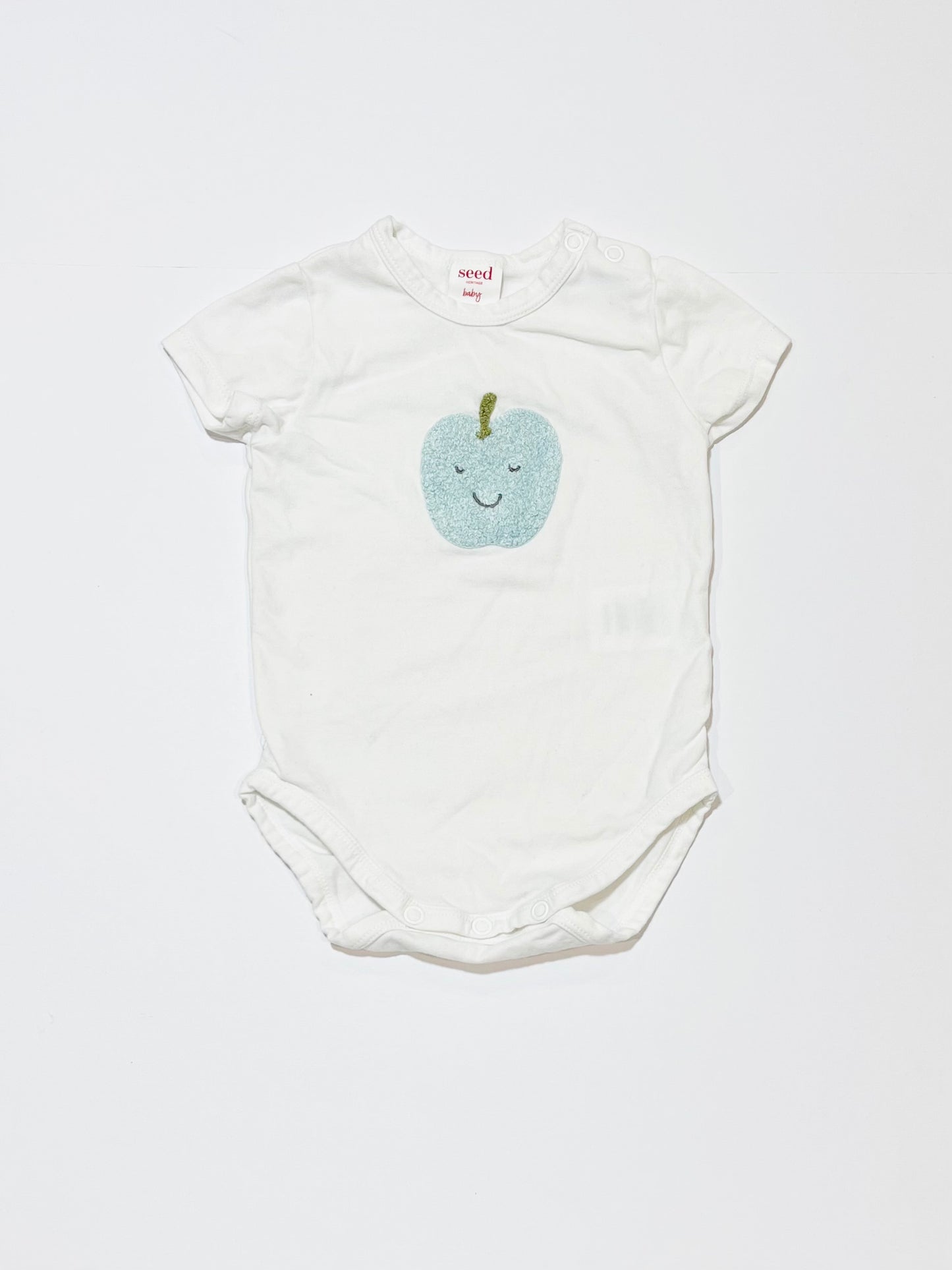 Blue apple bodysuit - Size 000
