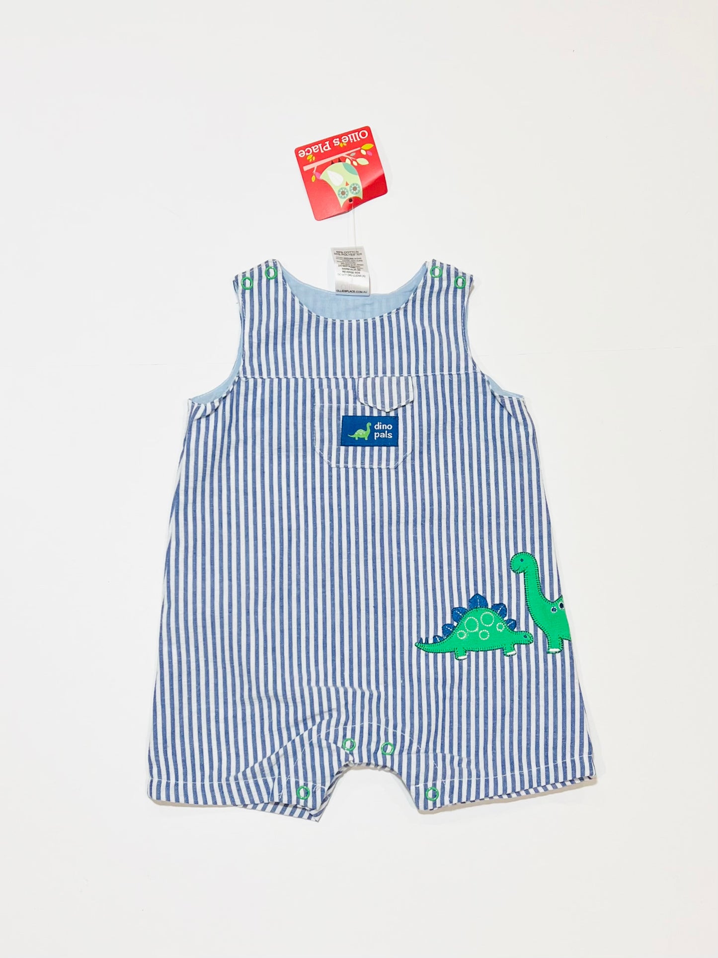 Striped overalls brand new - Size 000