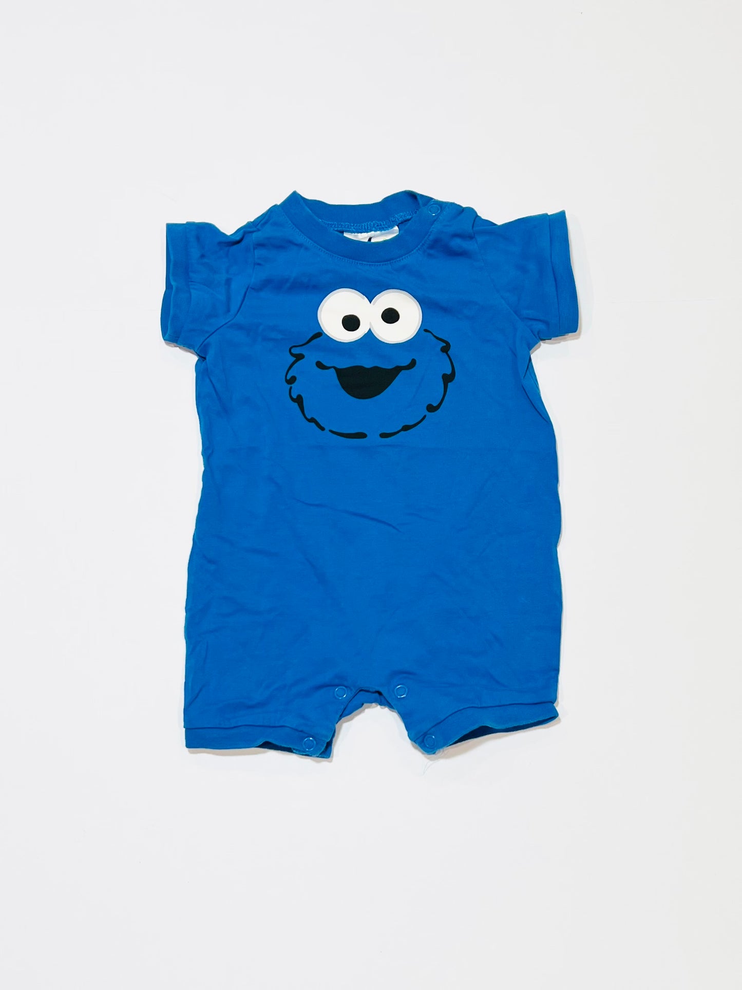 Cookie Monster romper - Size 000