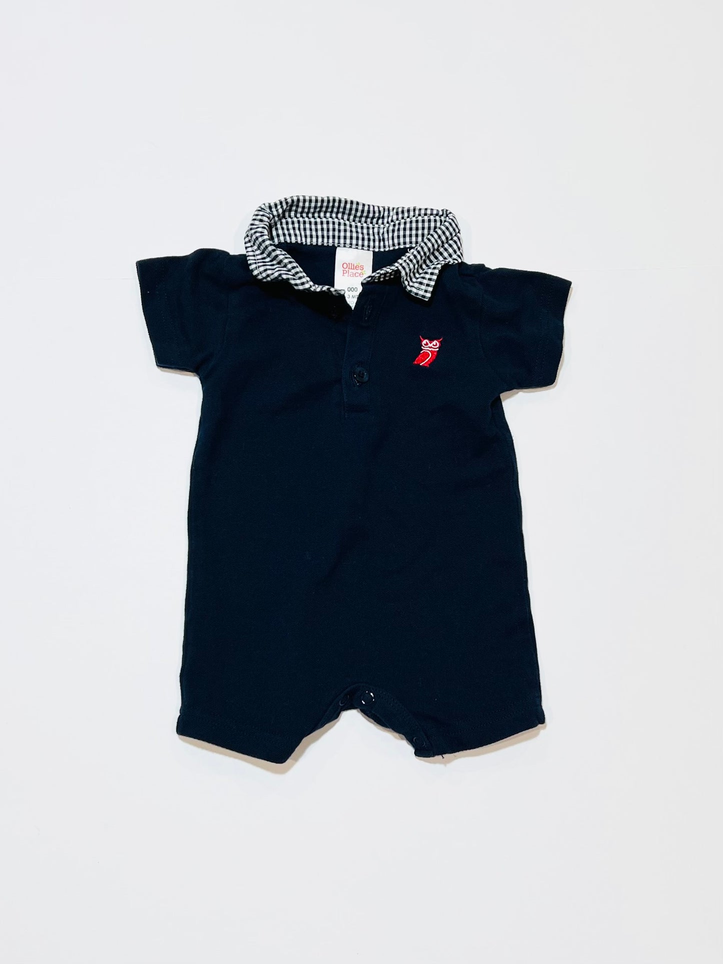 Navy romper - Size 000