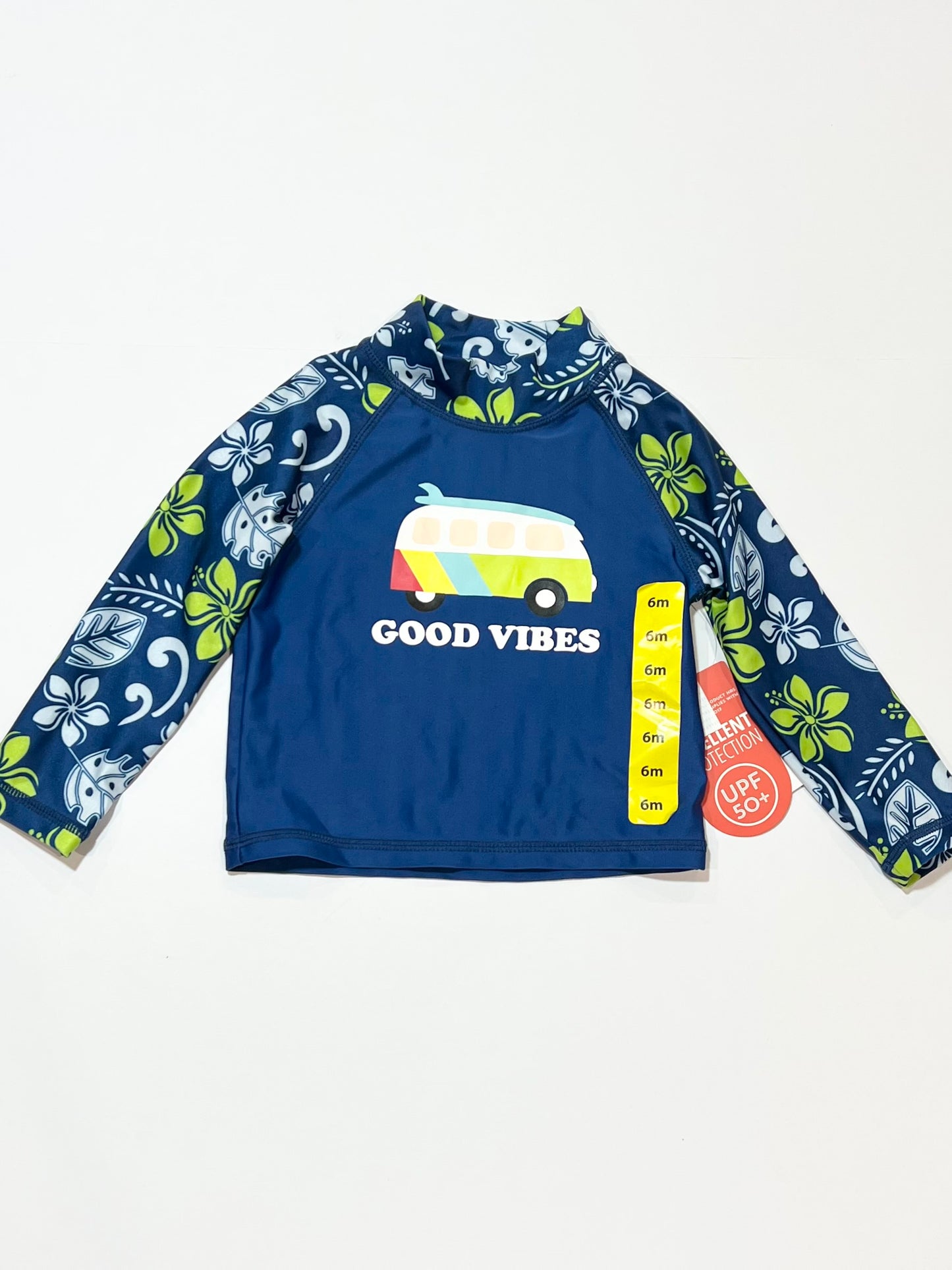 Good vibes rashie brand new - Size 00