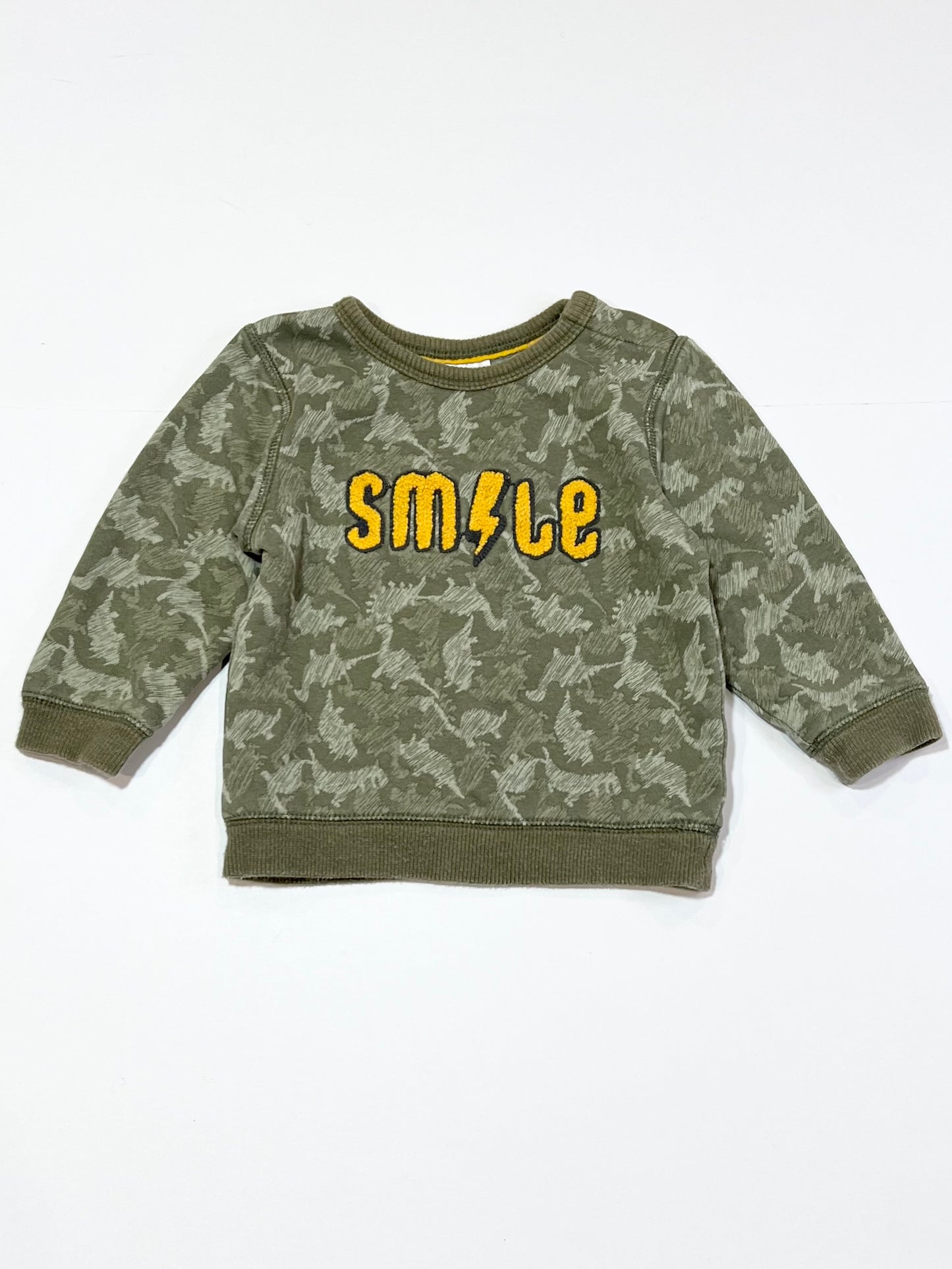 Green smile sweater - Size 0
