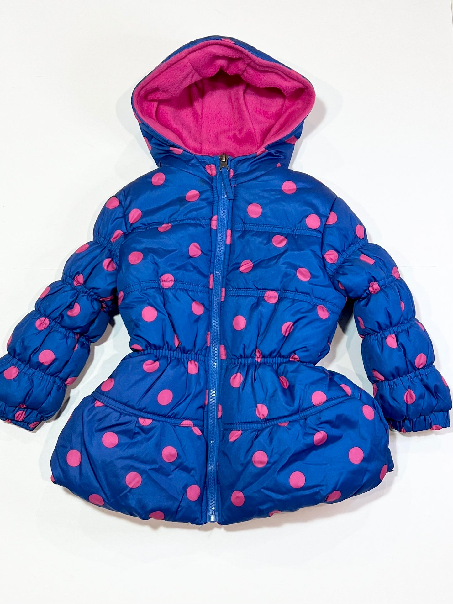 Spotty puffer jacket - Size 2