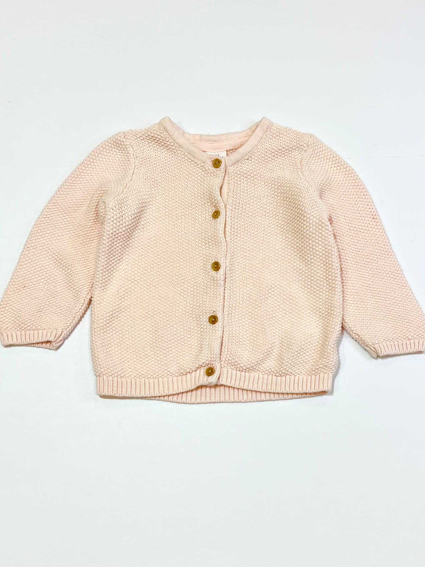 Light pink cardigan - Size 9-12 months