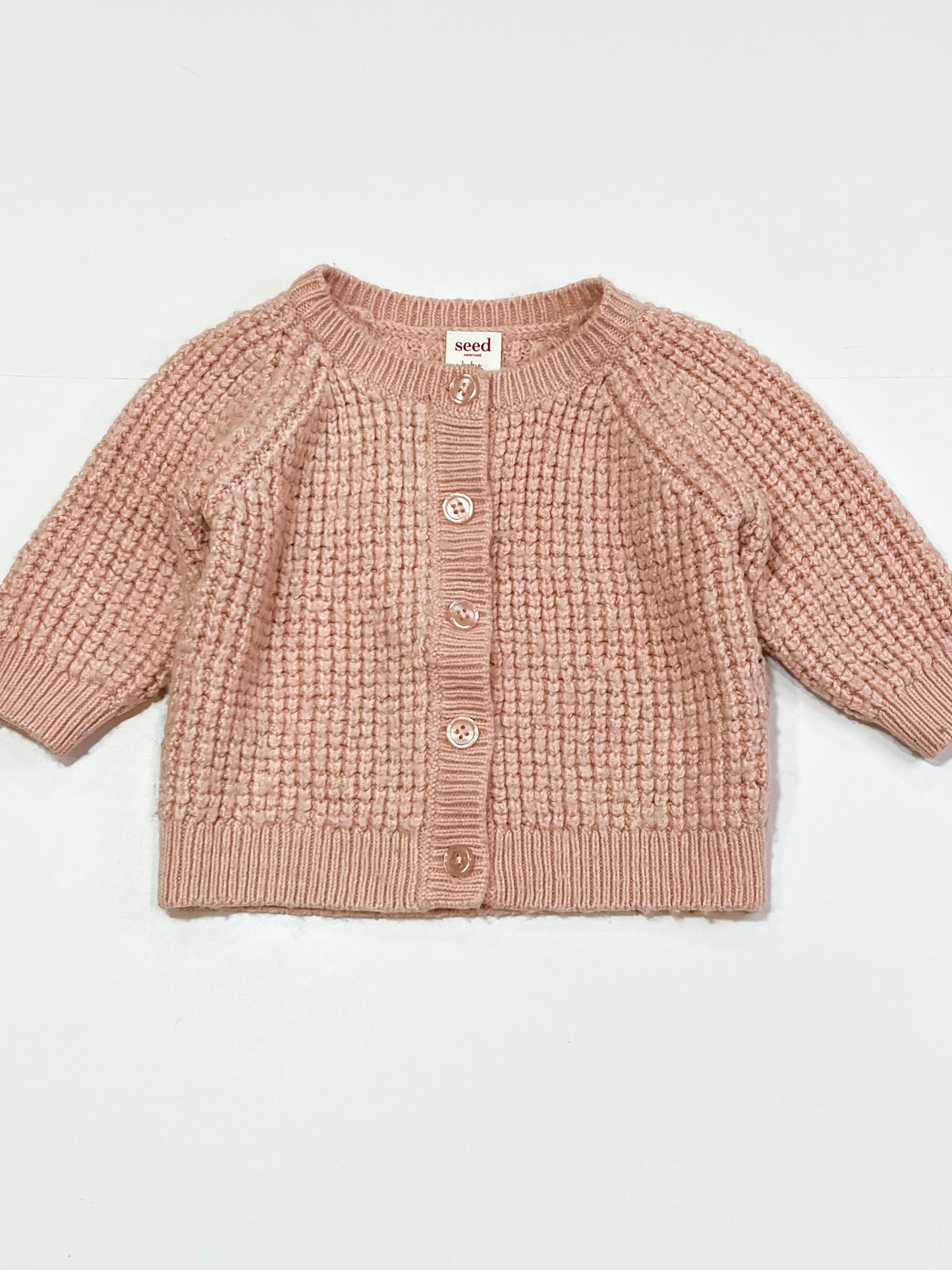 Pink cardigan - Size 0