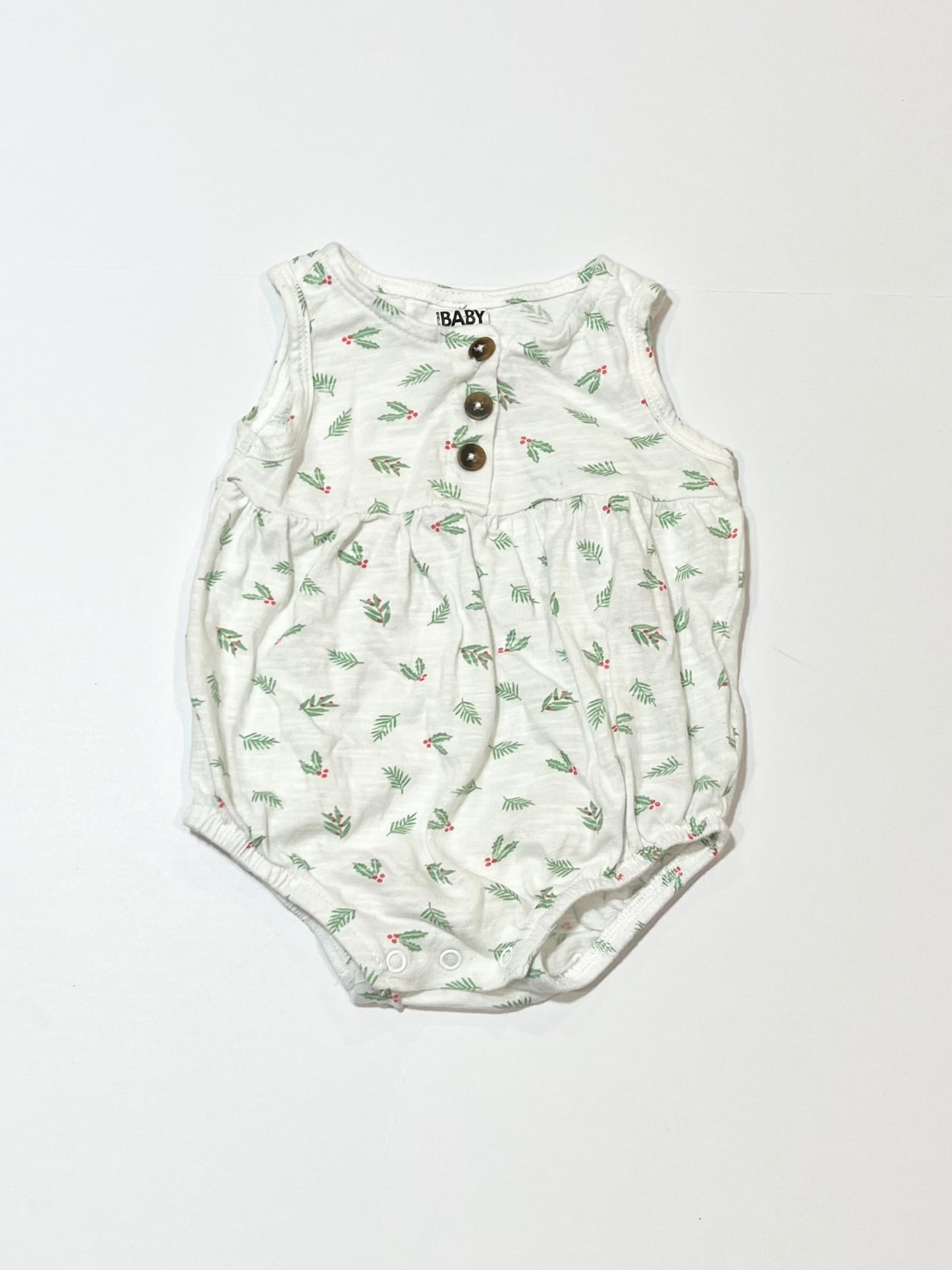 Christmas romper - Size 00