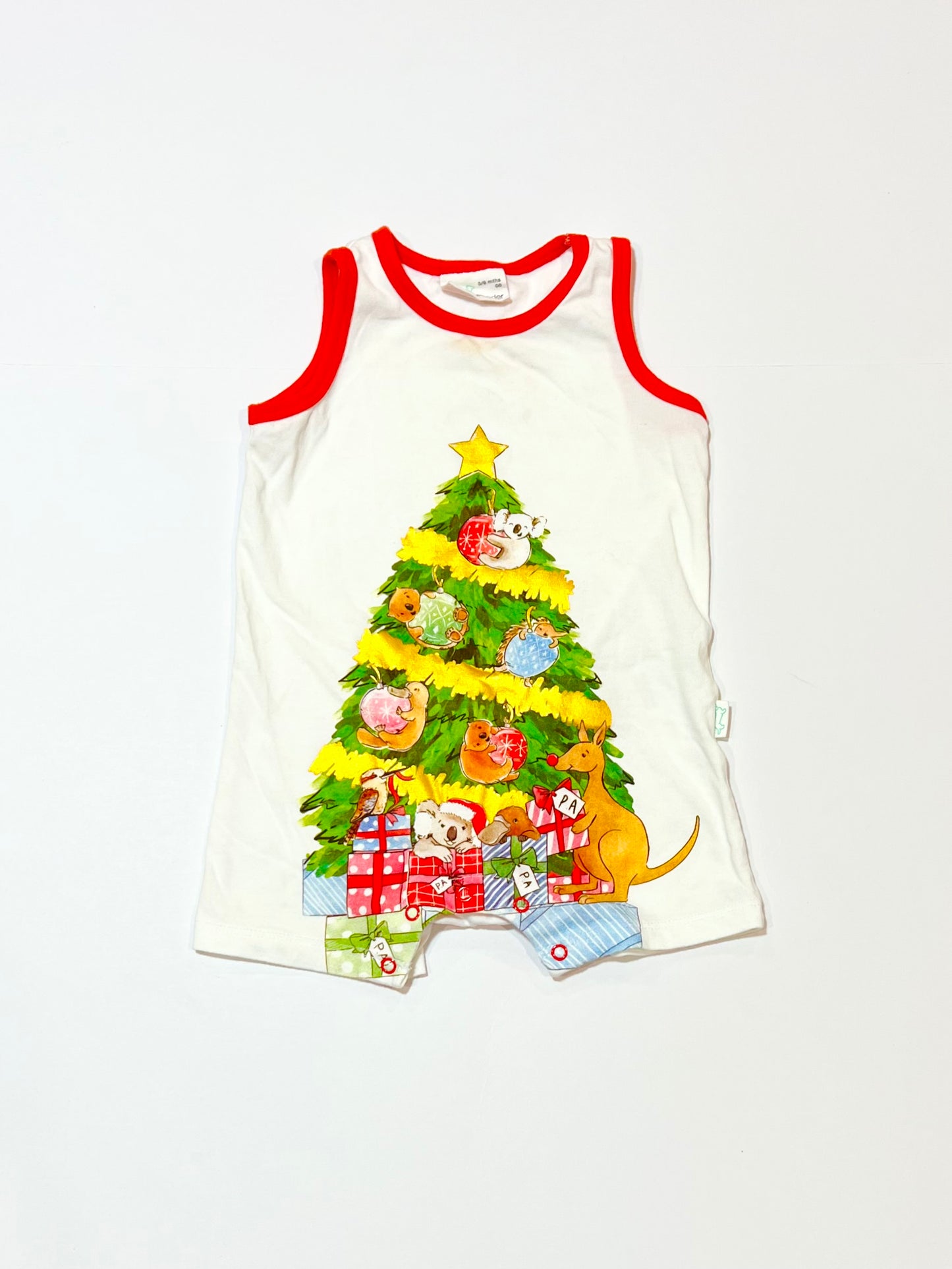 Christmas romper - Size 00