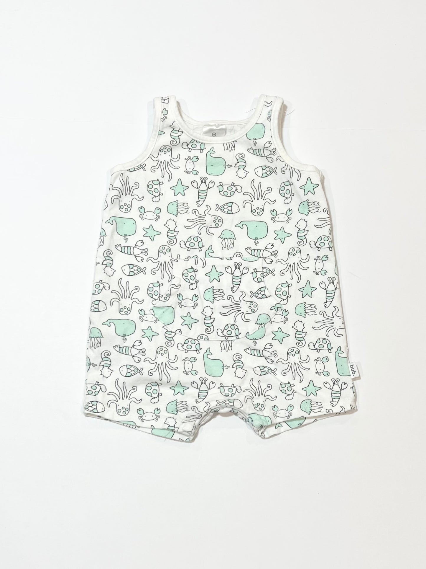 Sea creatures romper - Size 00